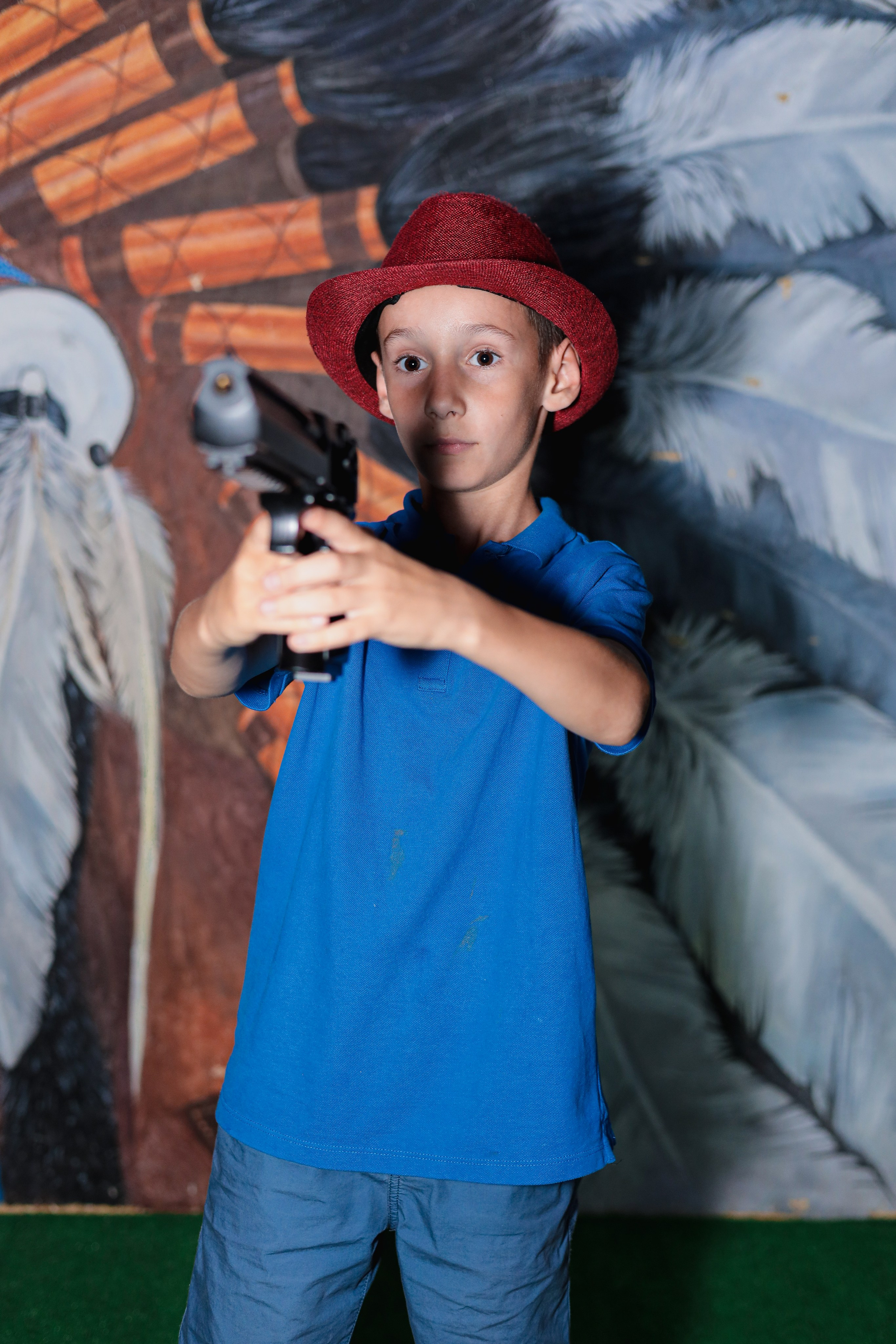 День рождение в стрелковом клубе. Фотограф Надршина Лилия