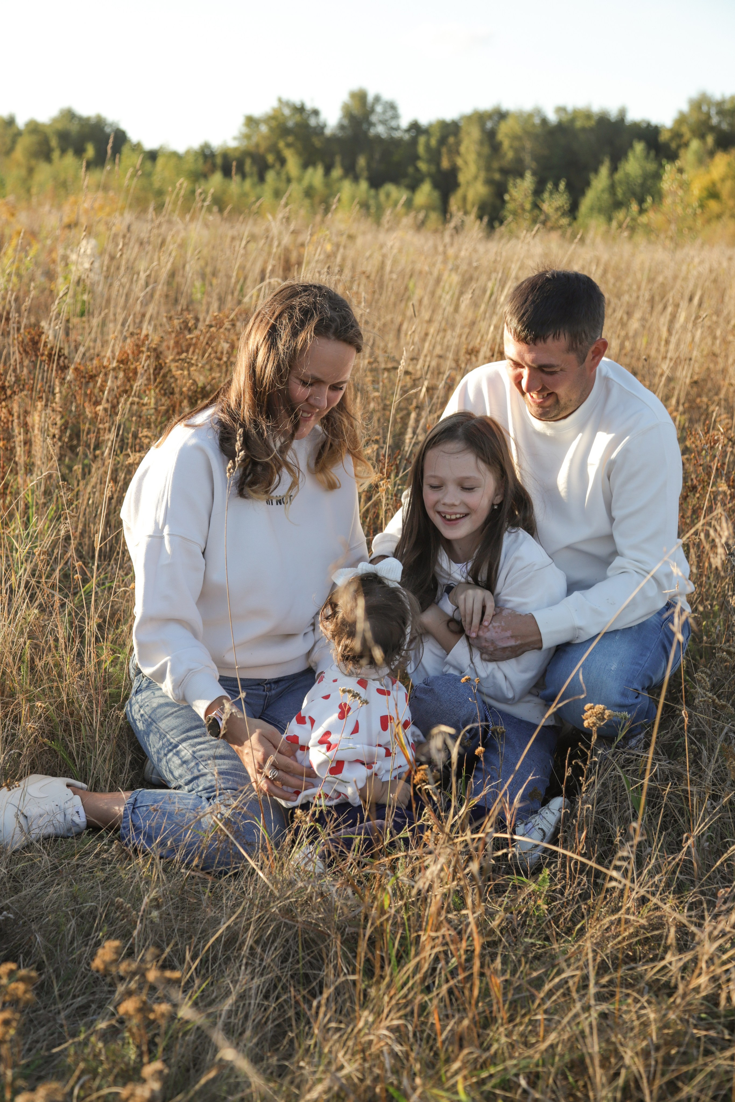 Семейная фотосессия на закате. Диана Николаева — фотограф город Балашиха