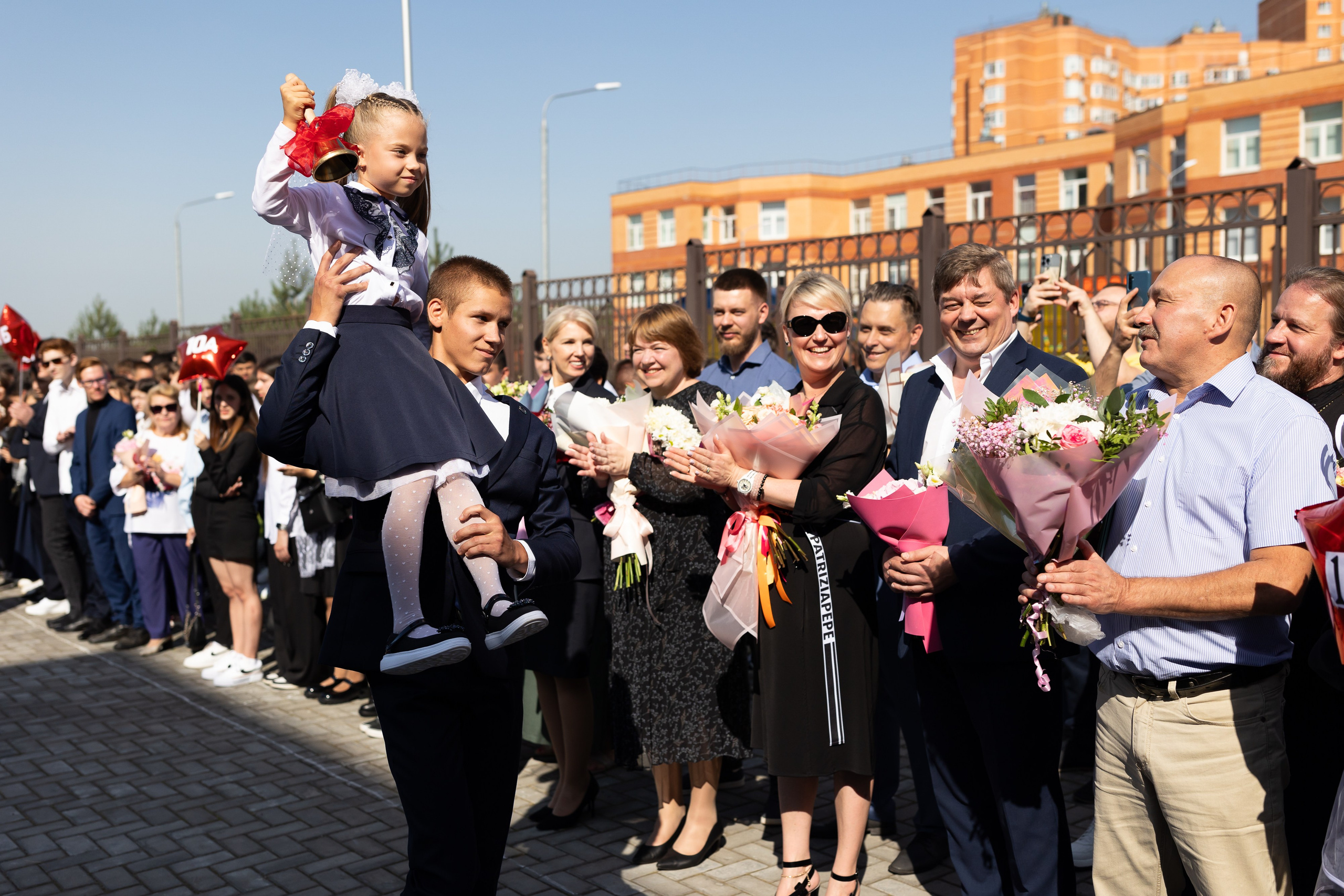 Линейка 1 сентября. Профессиональный Фотограф в Москве Андрей Славнов