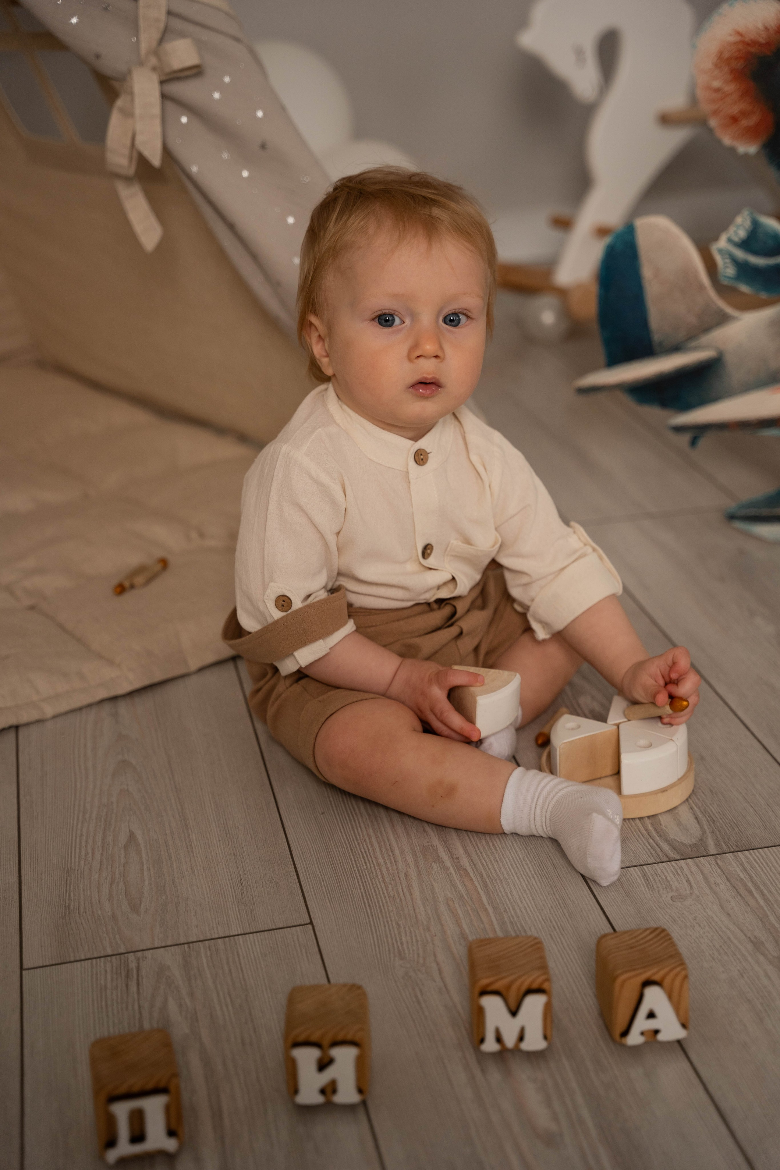 Диме 1 годик. Анастасия Антипинская — профессиональный фотограф в Хабаровске