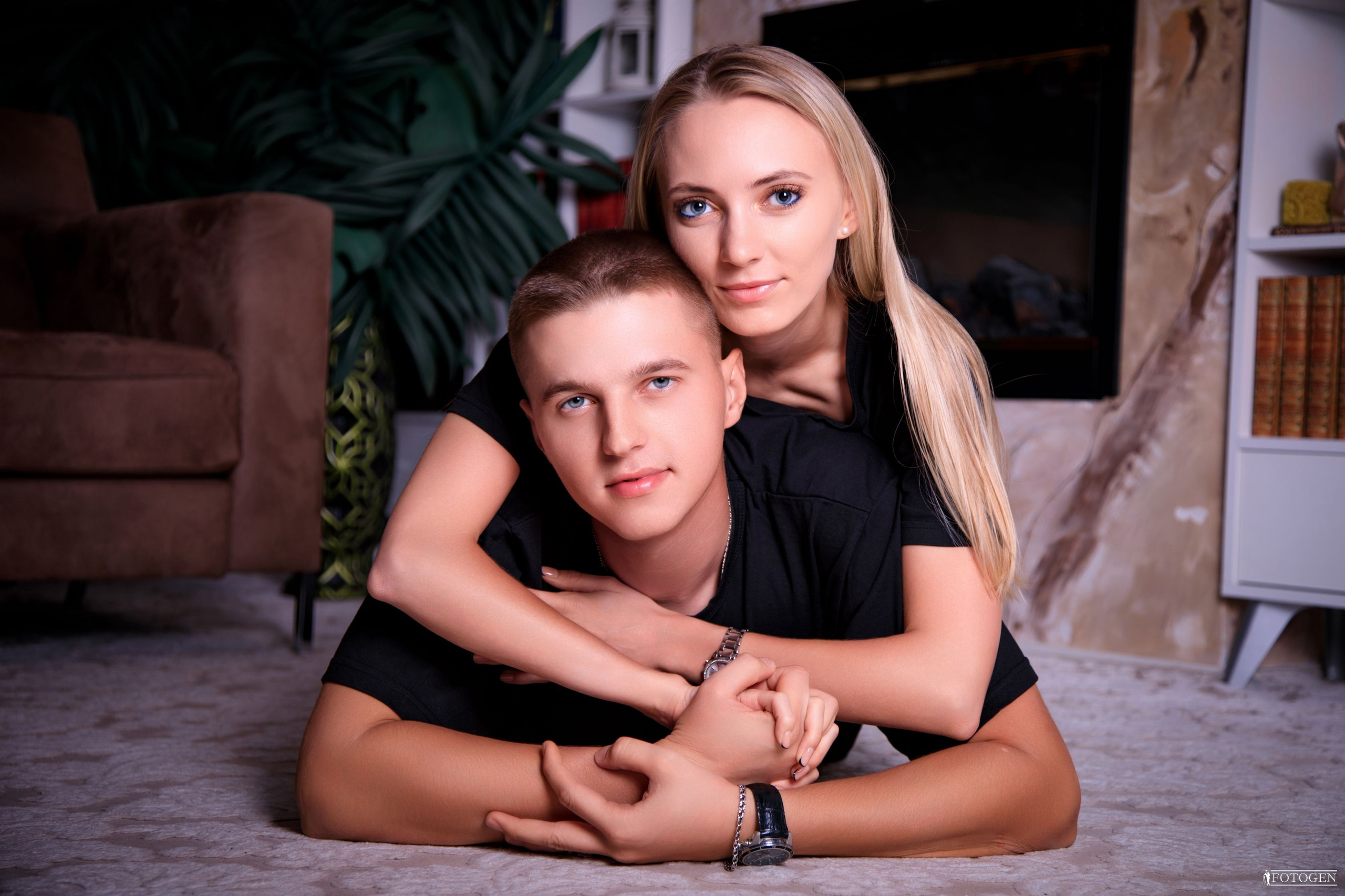 Фотосессия на 14 февраля в Краснодаре | Студия PREMIUM-класса ФОТОГЕН | эмоциональные снимки влюбленных