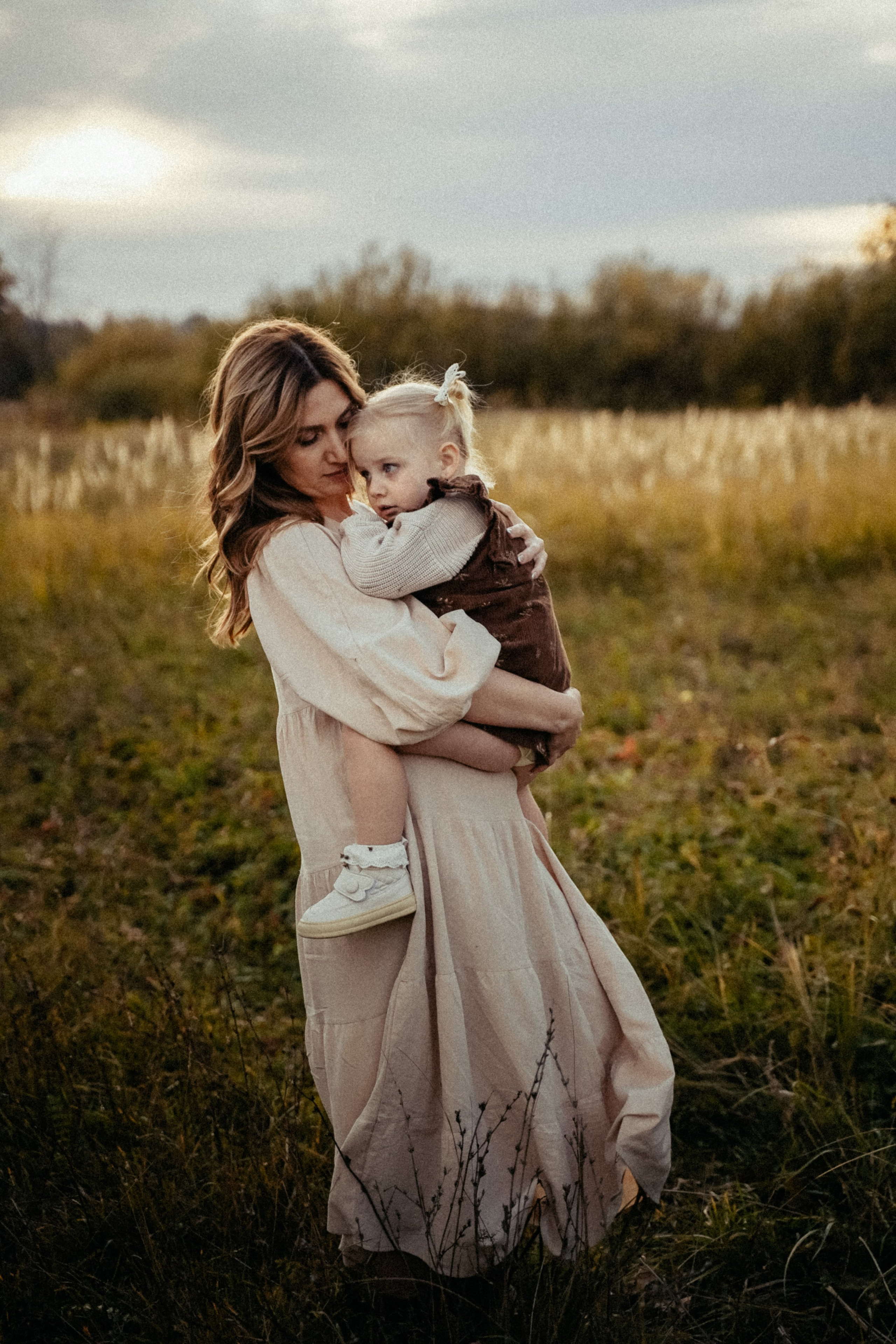 Семья на природе