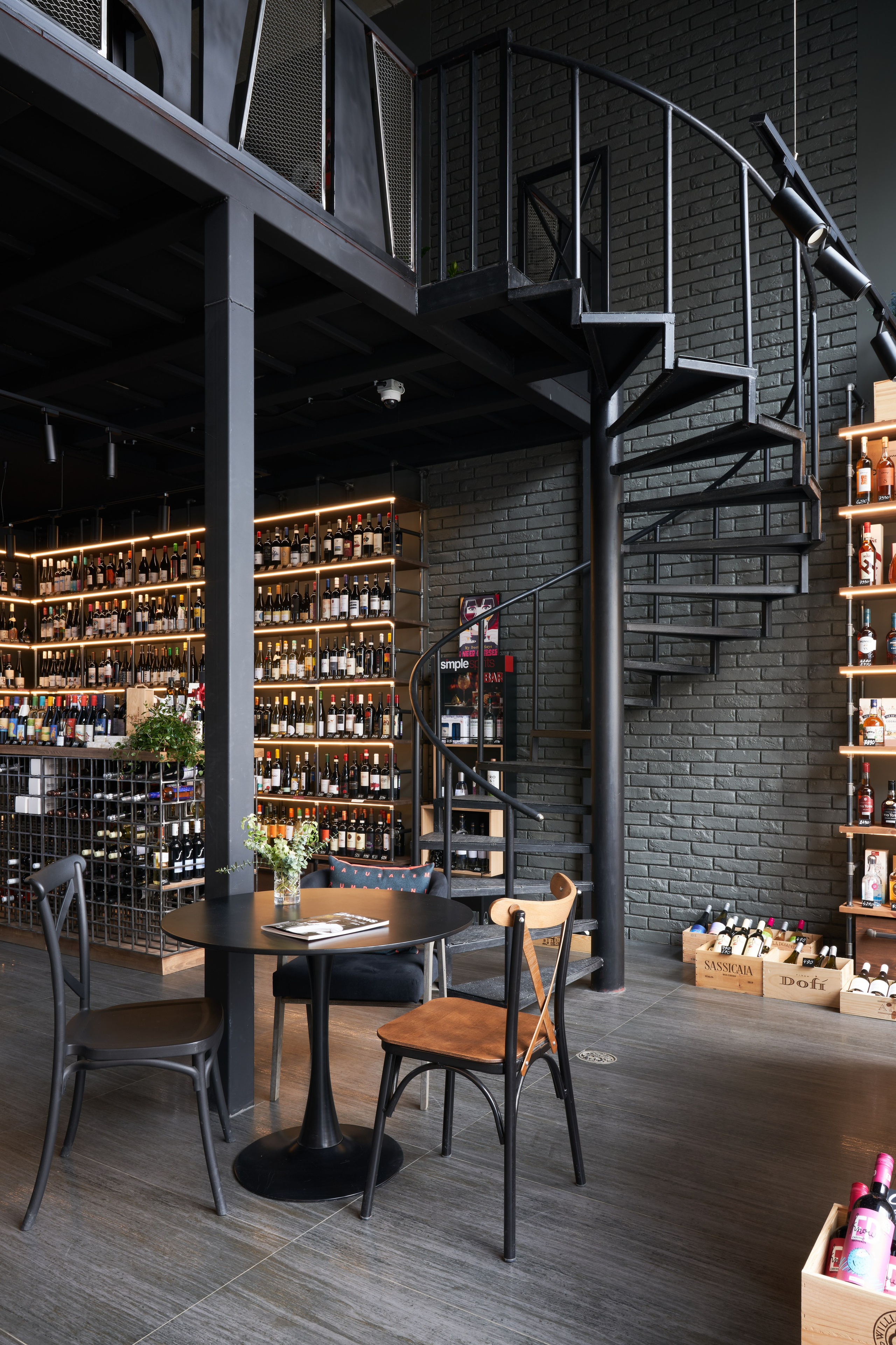 Винный бутик. Евгения Четий — интерьерный фотограф в Москве, Санкт- Петербурге, Сочи