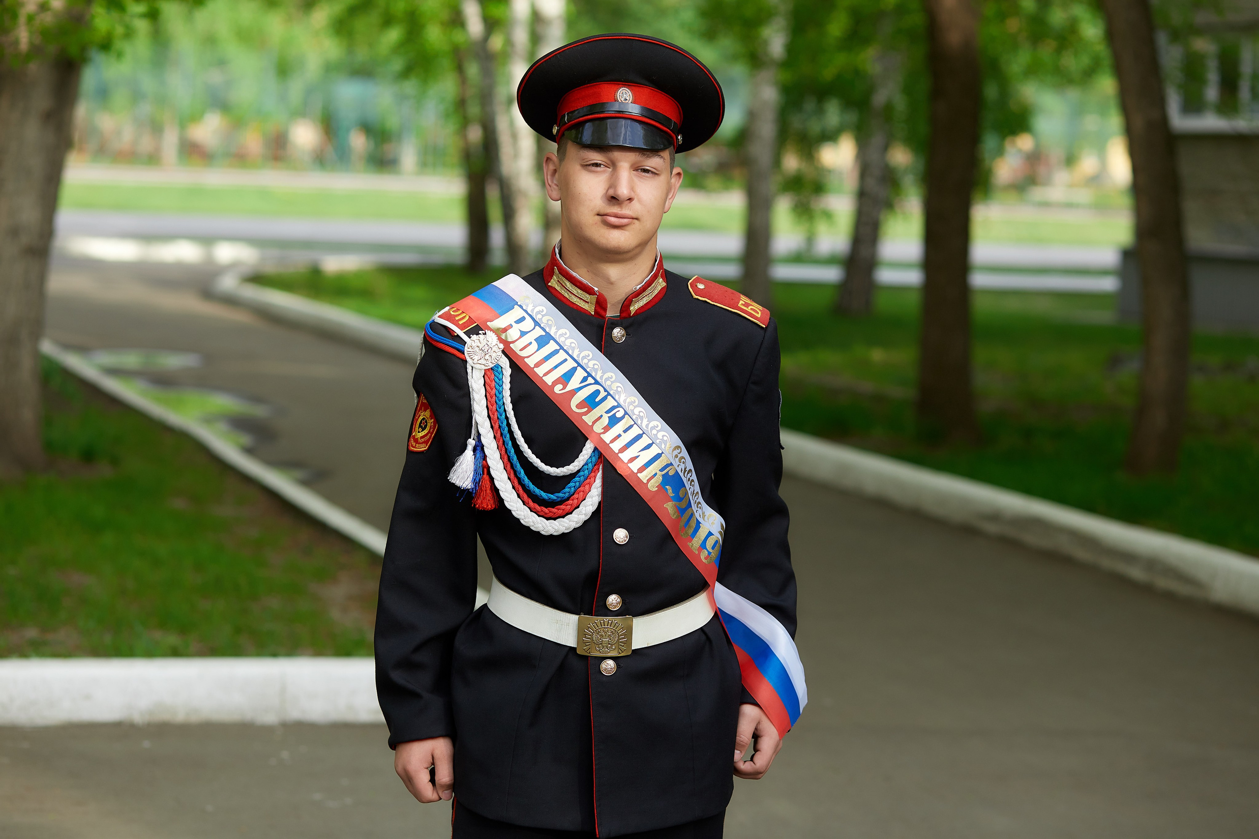 Кадеты последний звонок. Фотограф Вячеслав Фарунин