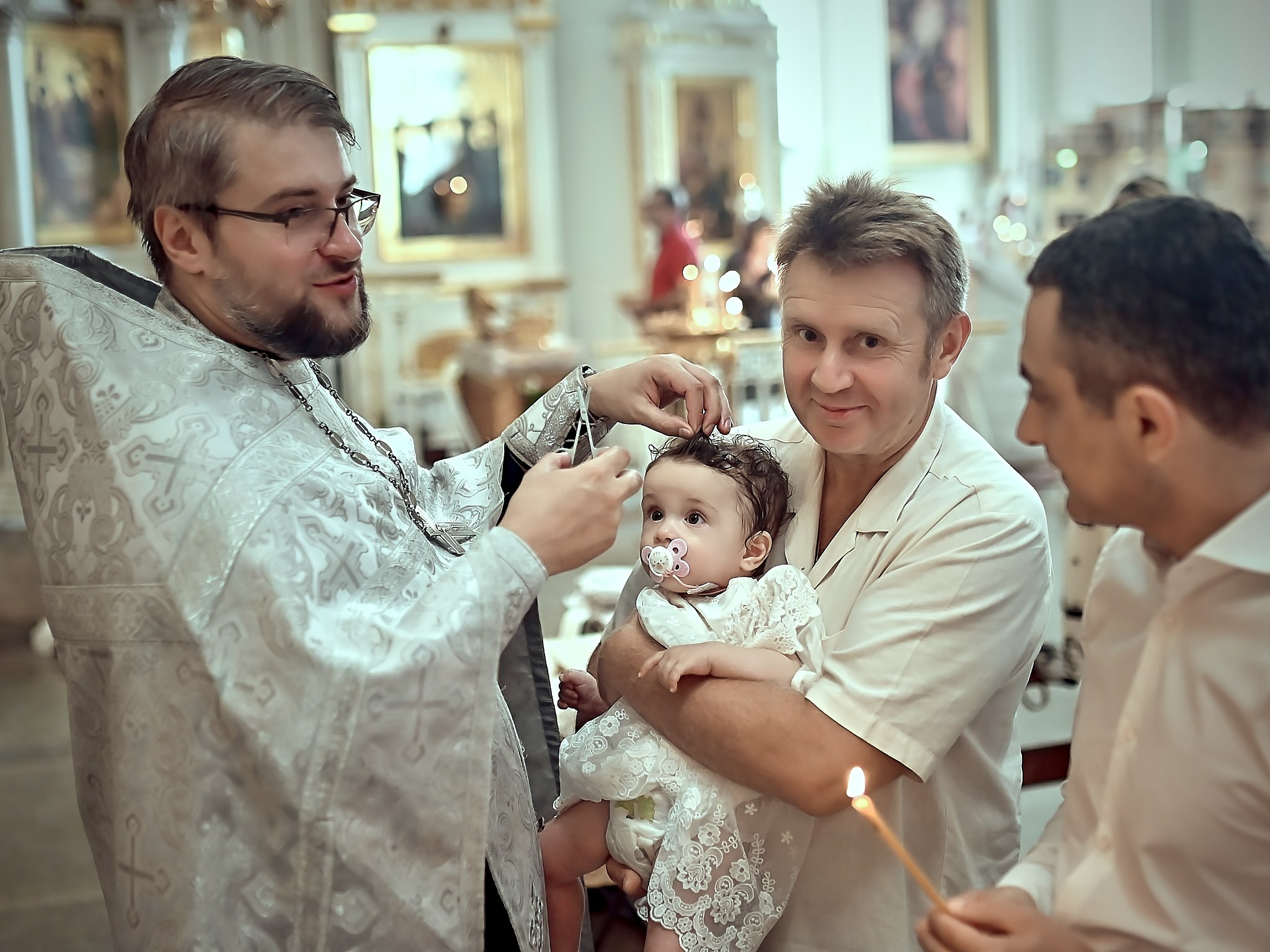 Крещение | «Измайловский собор». Свадебный фотограф в Санкт-Петербурге Славин Денис