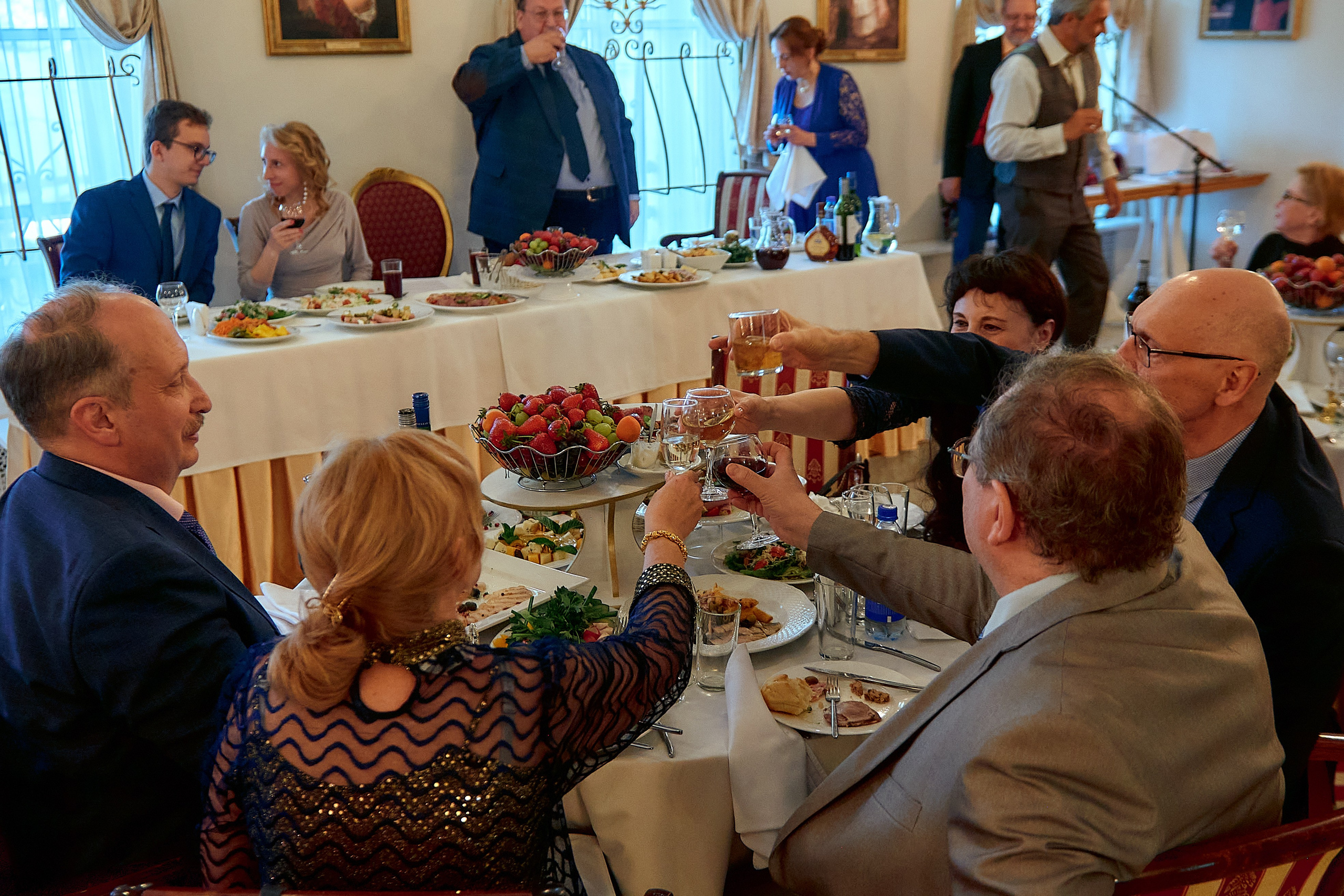 Юбилей Алексея в «Особняке Брюллова». Свадебный фотограф в Санкт-Петербурге Славин Денис