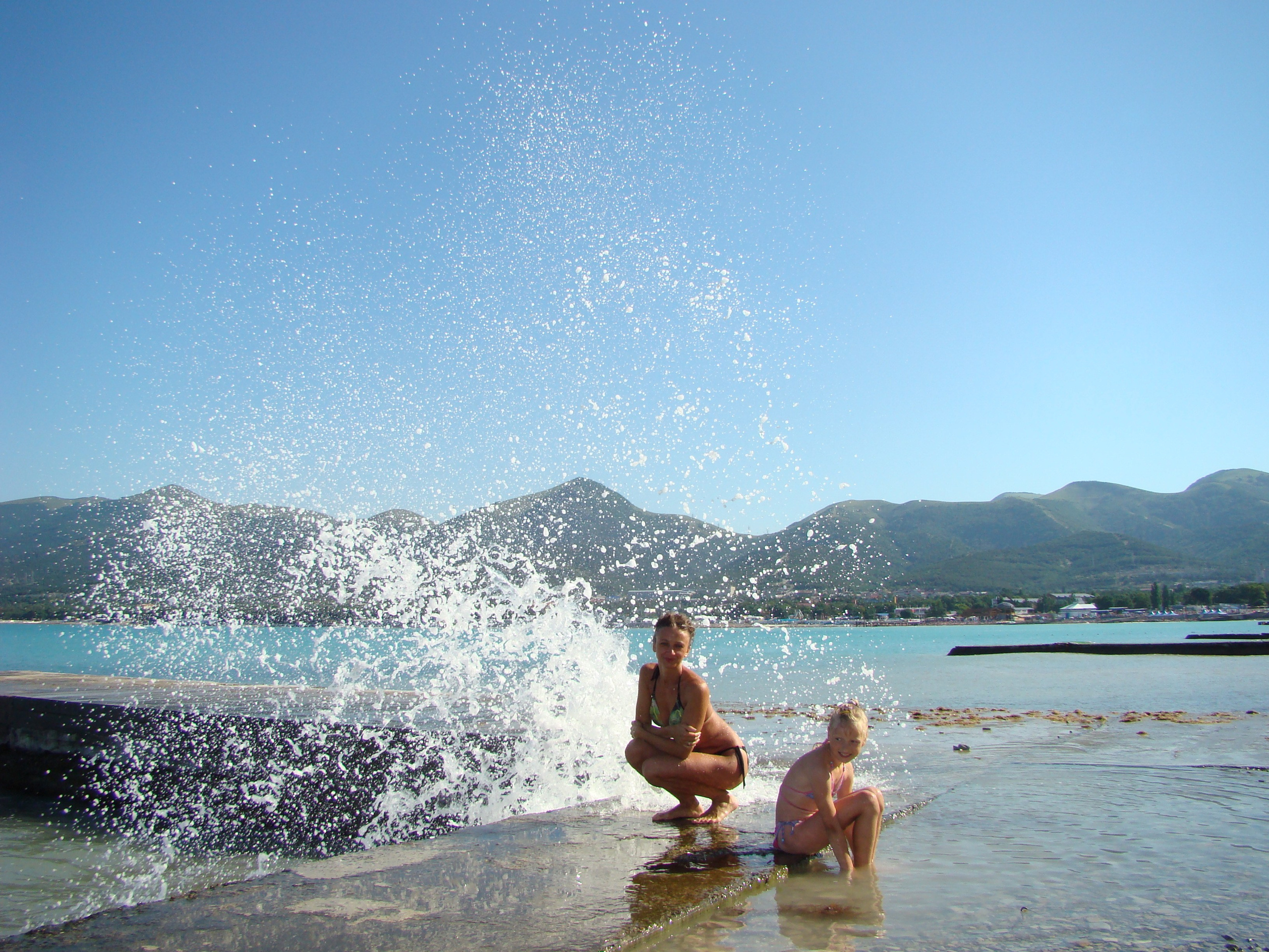 Кабардинка (фото Зевиных) 25.06-24.07.2008. Семейный, Свадебный фотограф СПБ Питер— Романова Екатерина