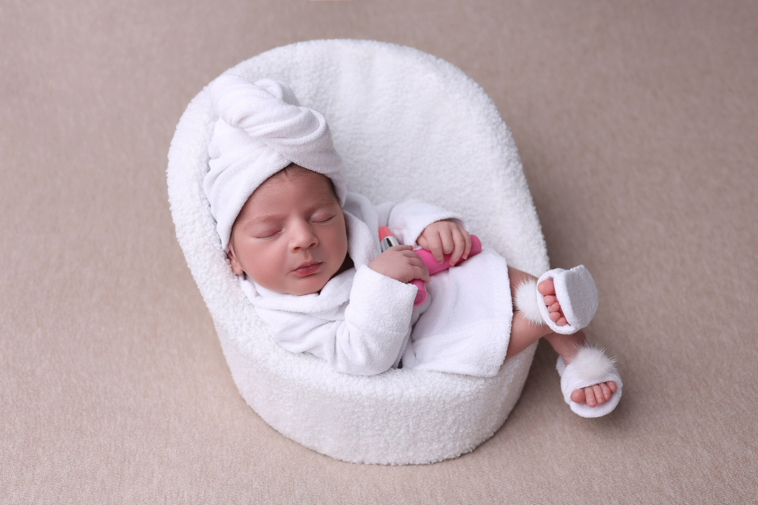 Newborn девочки. Фотограф новорожденных Модяева Ирина