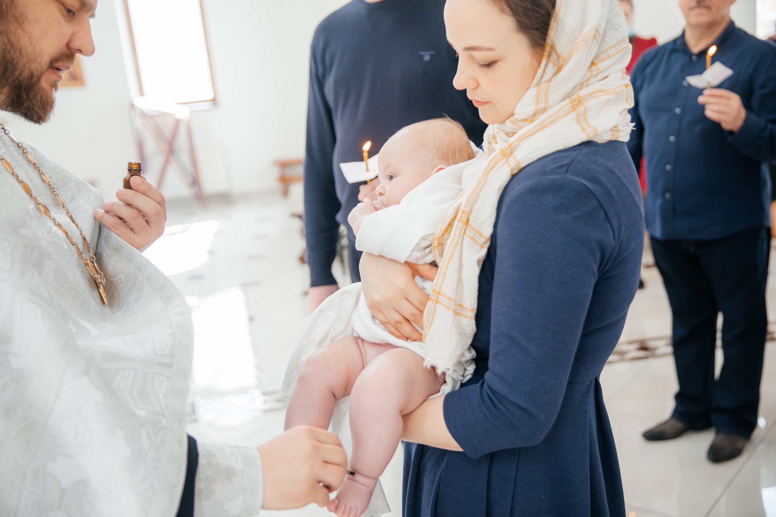 Таинство Крещения. Фотограф в Москве Рышкевич Полина
