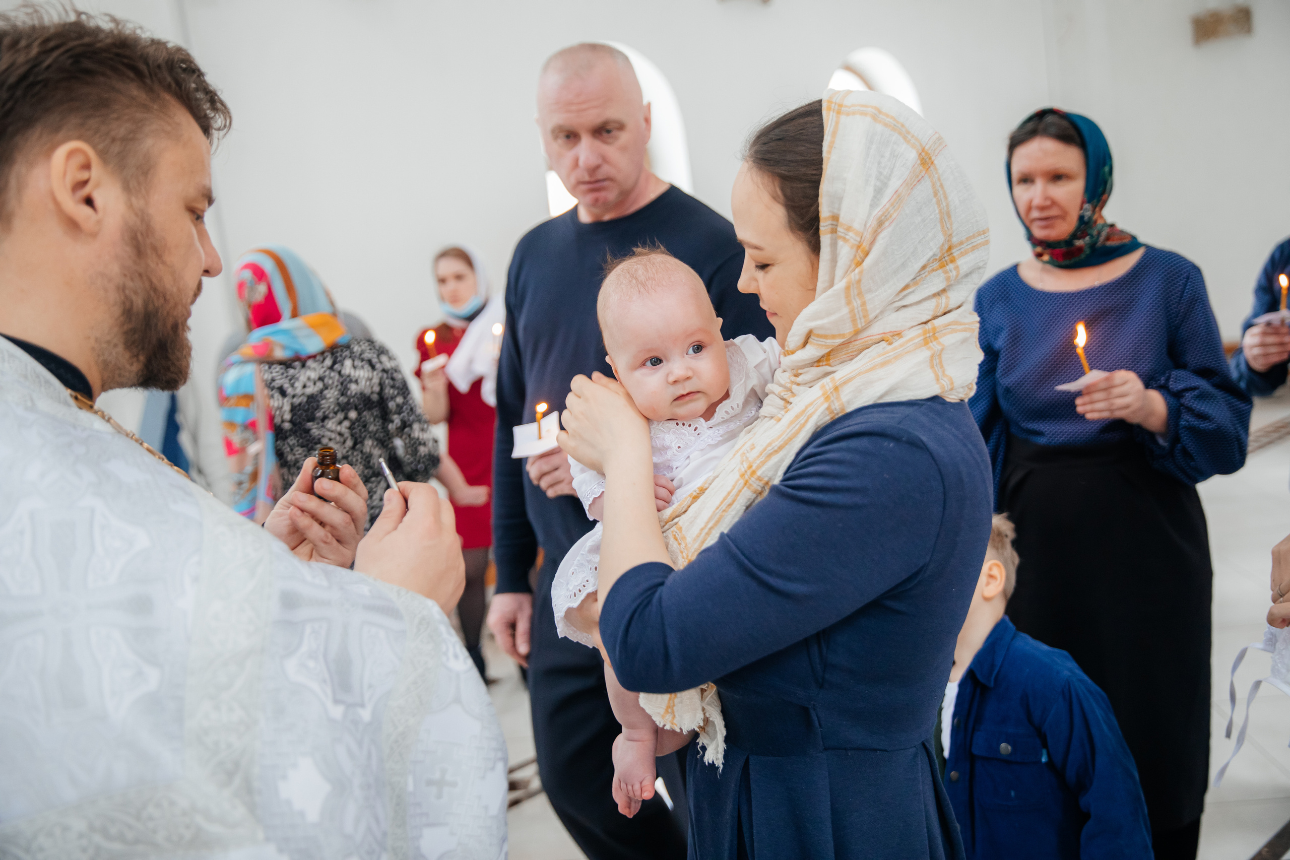 Таинство Крещения. Фотограф в Москве Рышкевич Полина