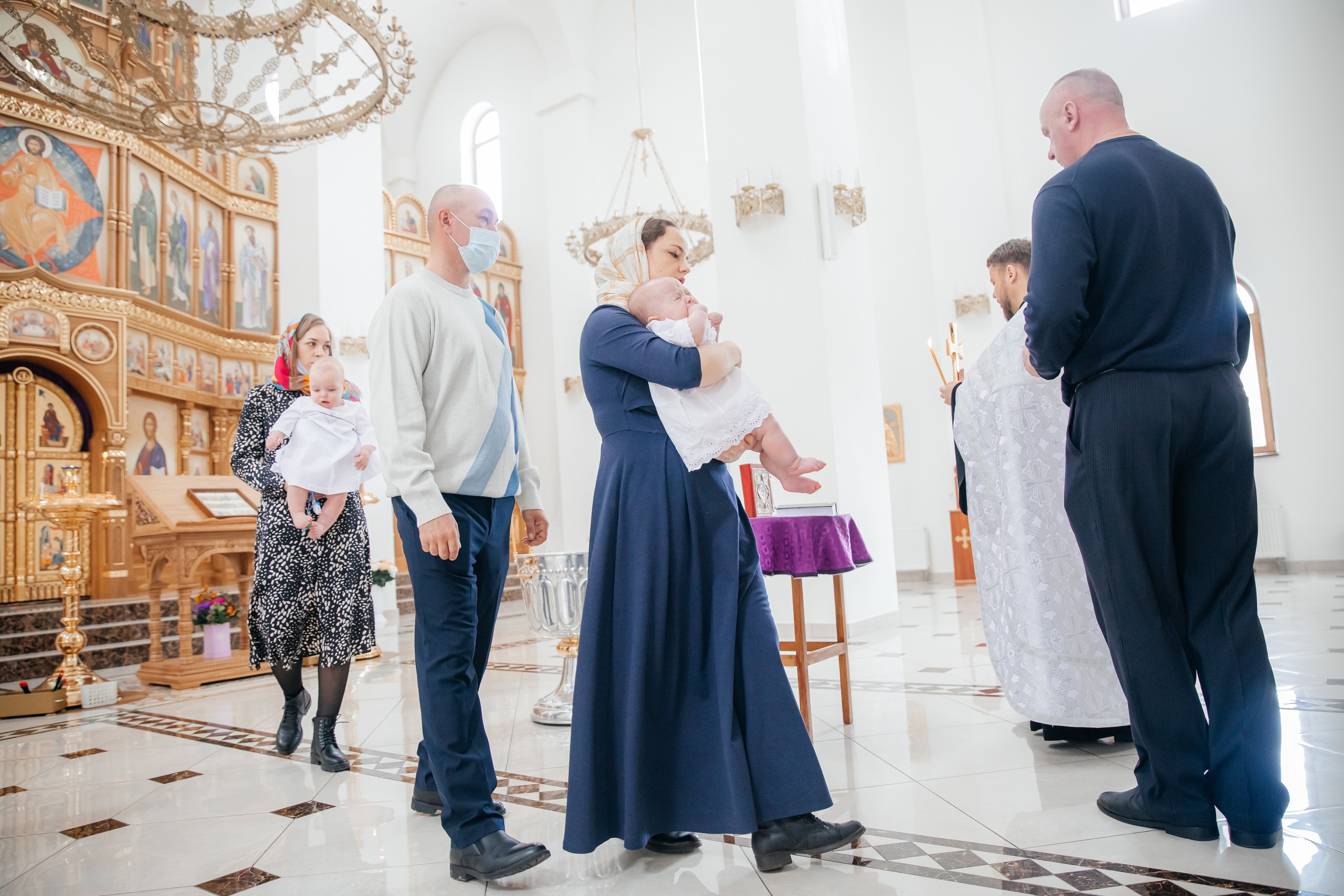 Таинство Крещения. Фотограф в Москве Рышкевич Полина
