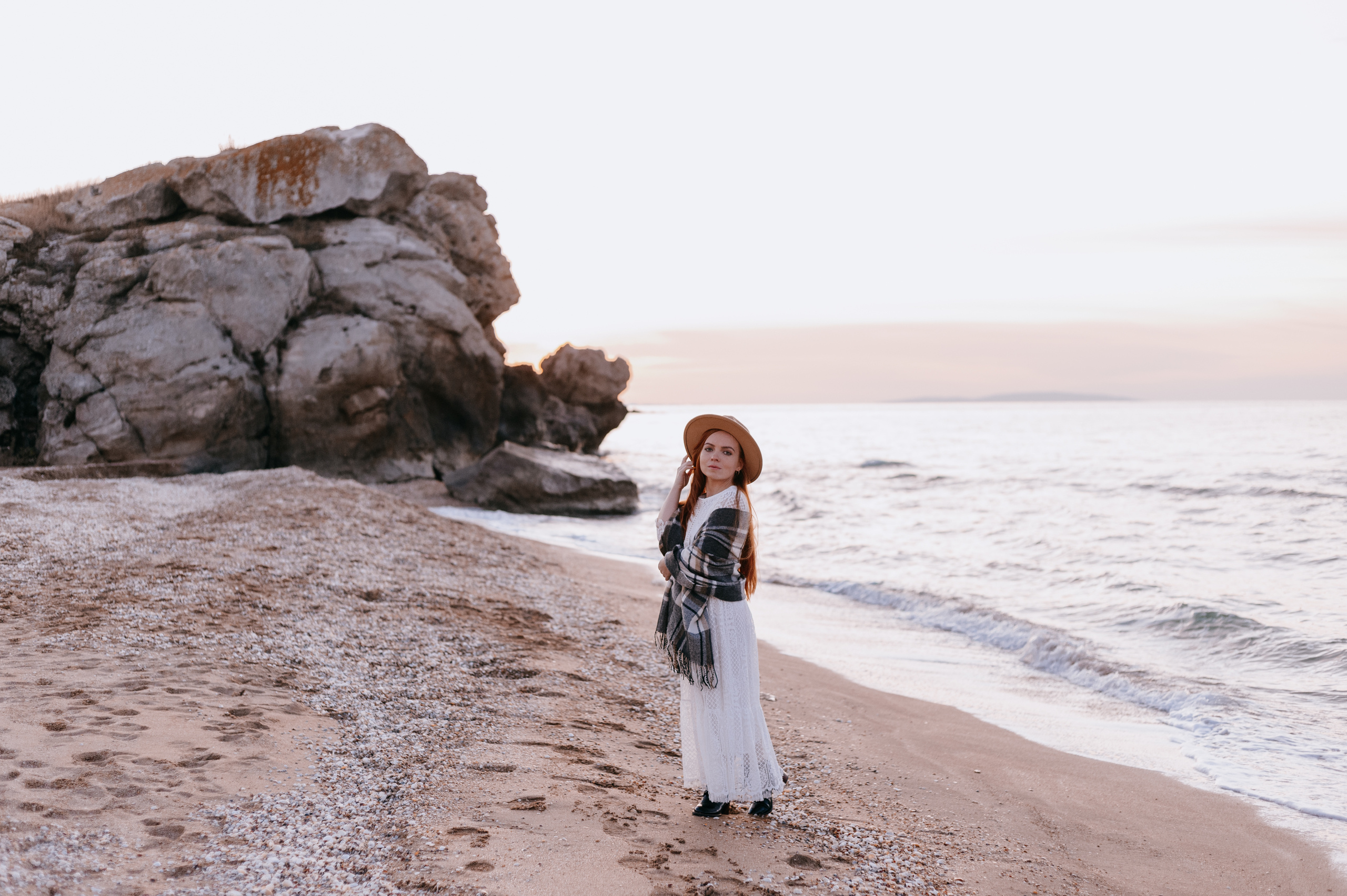 Крым. Море. Она. Фотограф Виктория Славнова