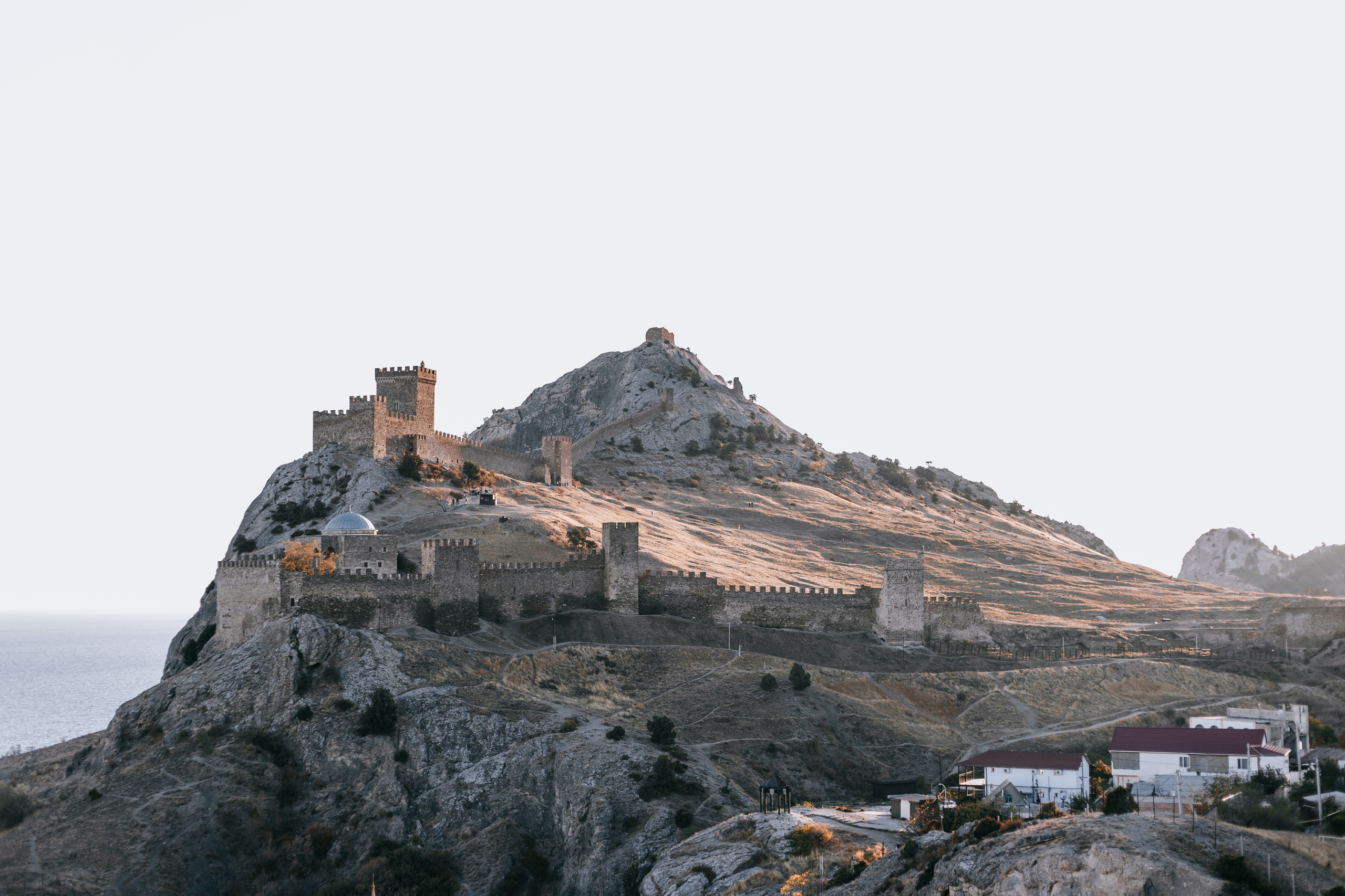 Крым. Море. Она. Фотограф Виктория Славнова