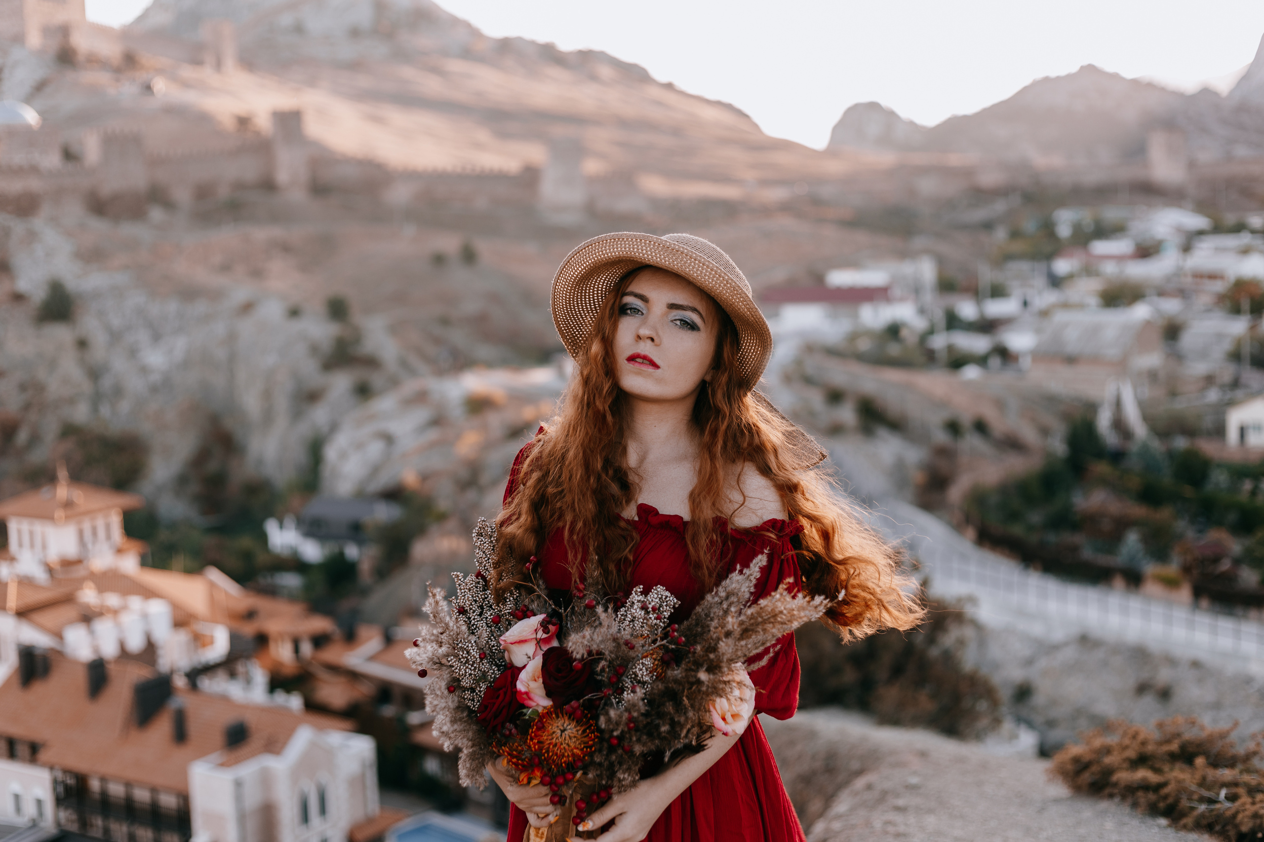 Крым. Море. Она. Фотограф Виктория Славнова