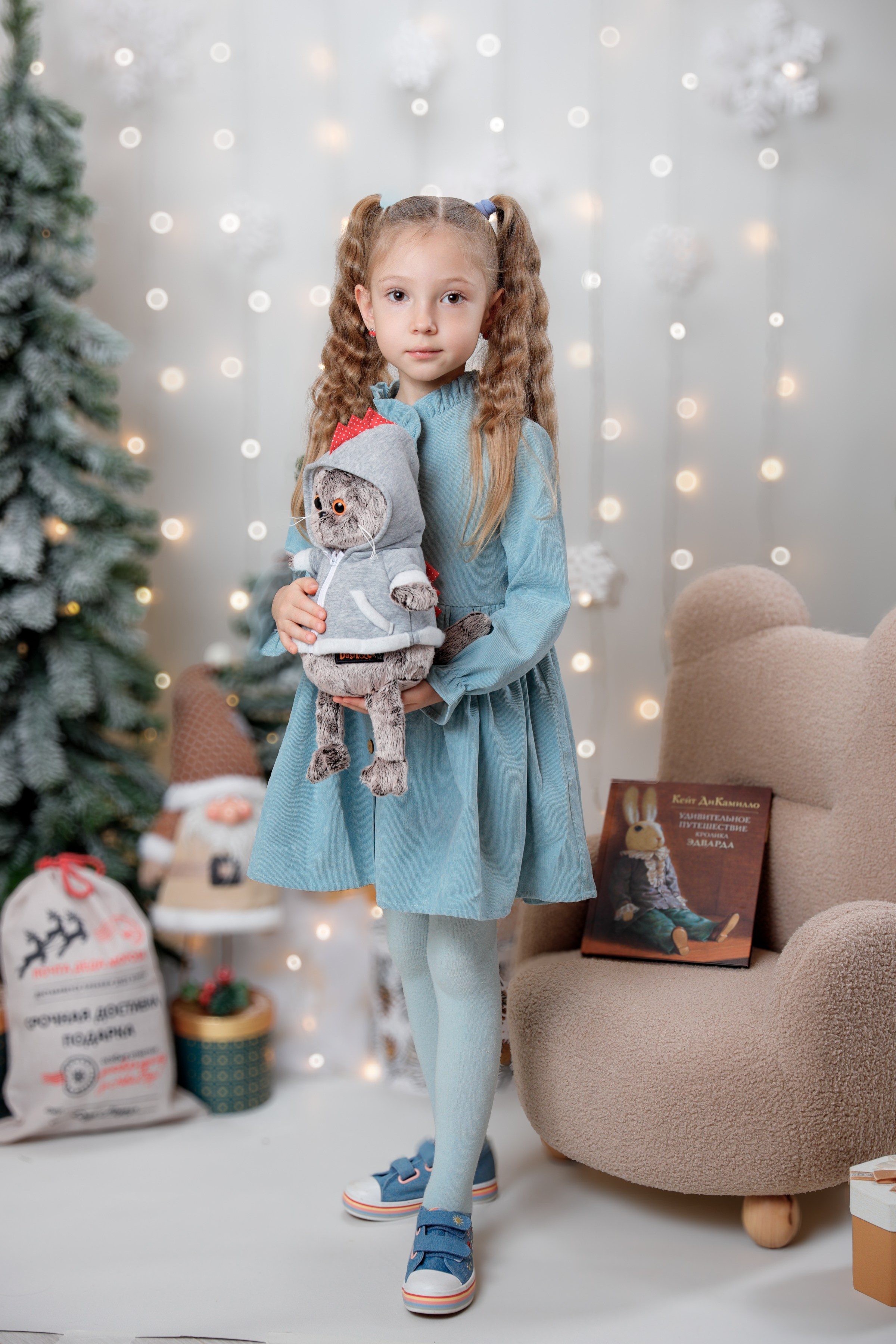 Новый год с котом Басиком. Детский фотограф Максим Потанин в Ижевске и Набережных Челнах