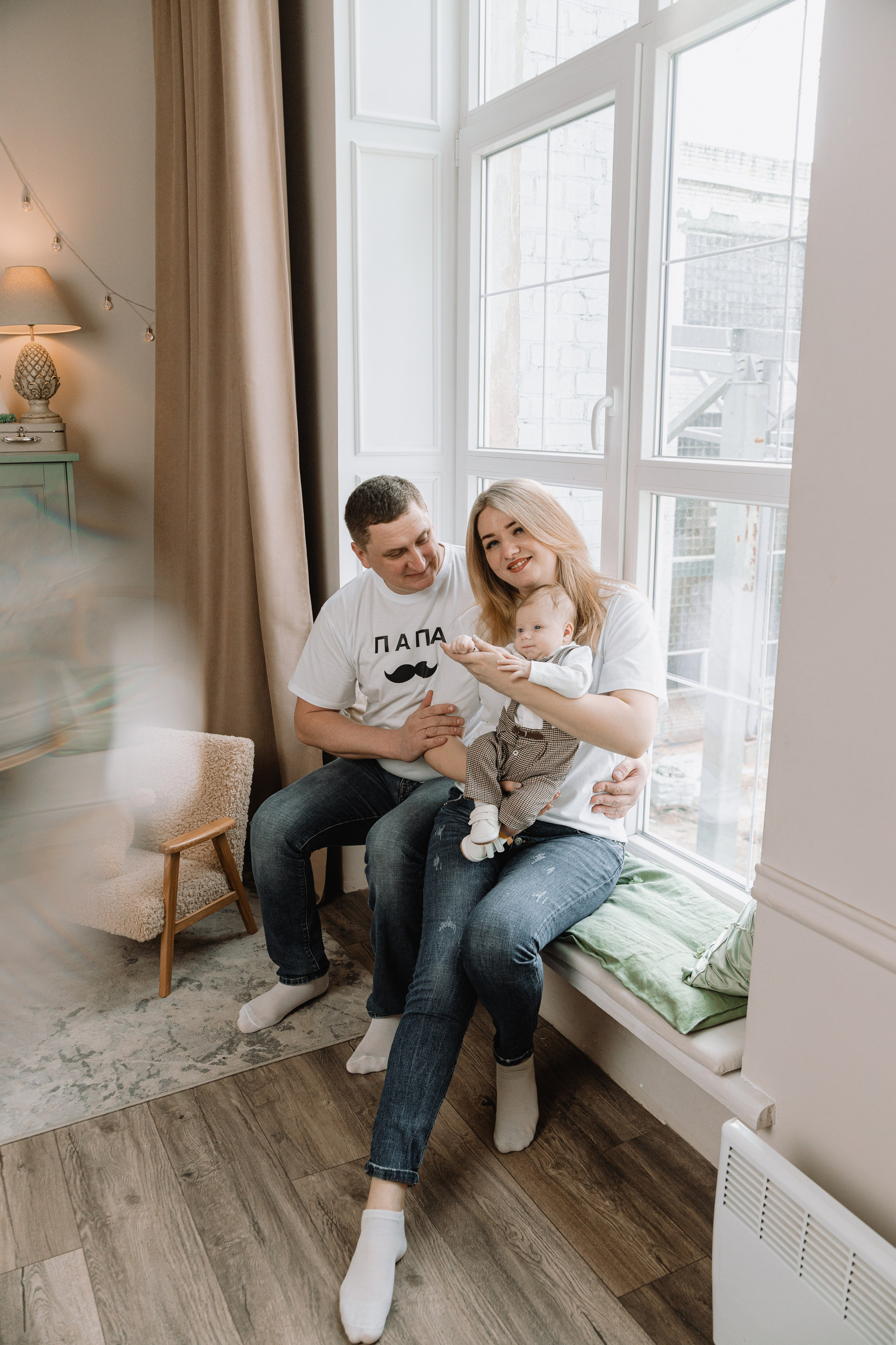 Юлия, Алексей и маленький Максим. Фотограф Воронеж Варвара