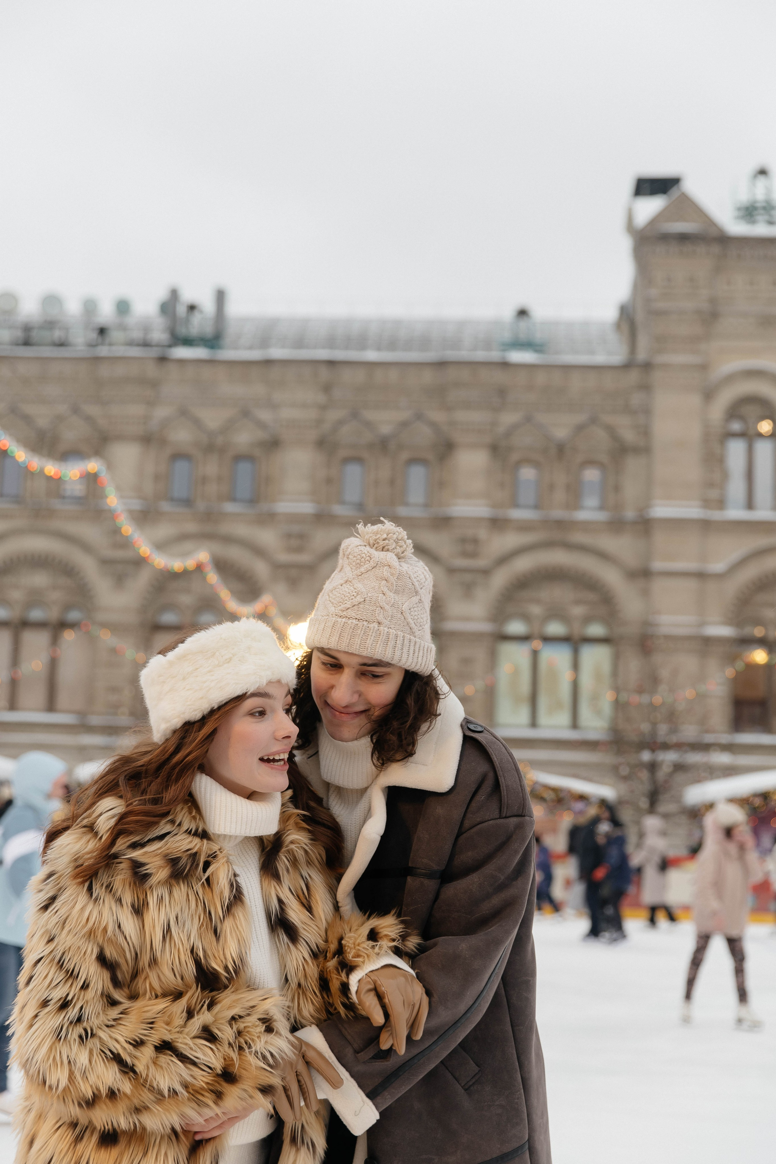 Зимняя история любви. Фотограф индивидуальных женских портретов и LOVEstory в Москве