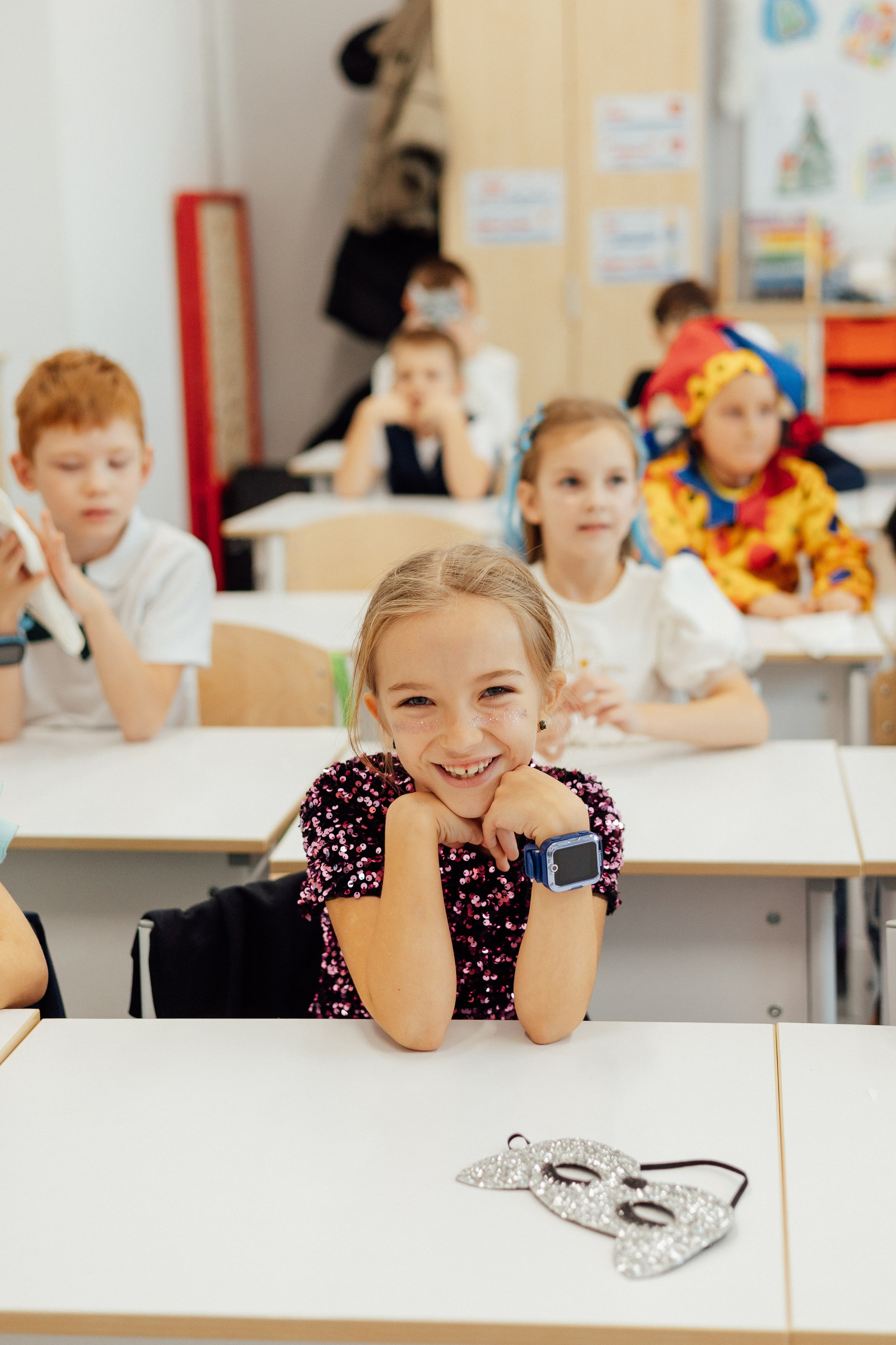 Школьный новогодний праздник. Психолог, фотограф Мария Черницкая