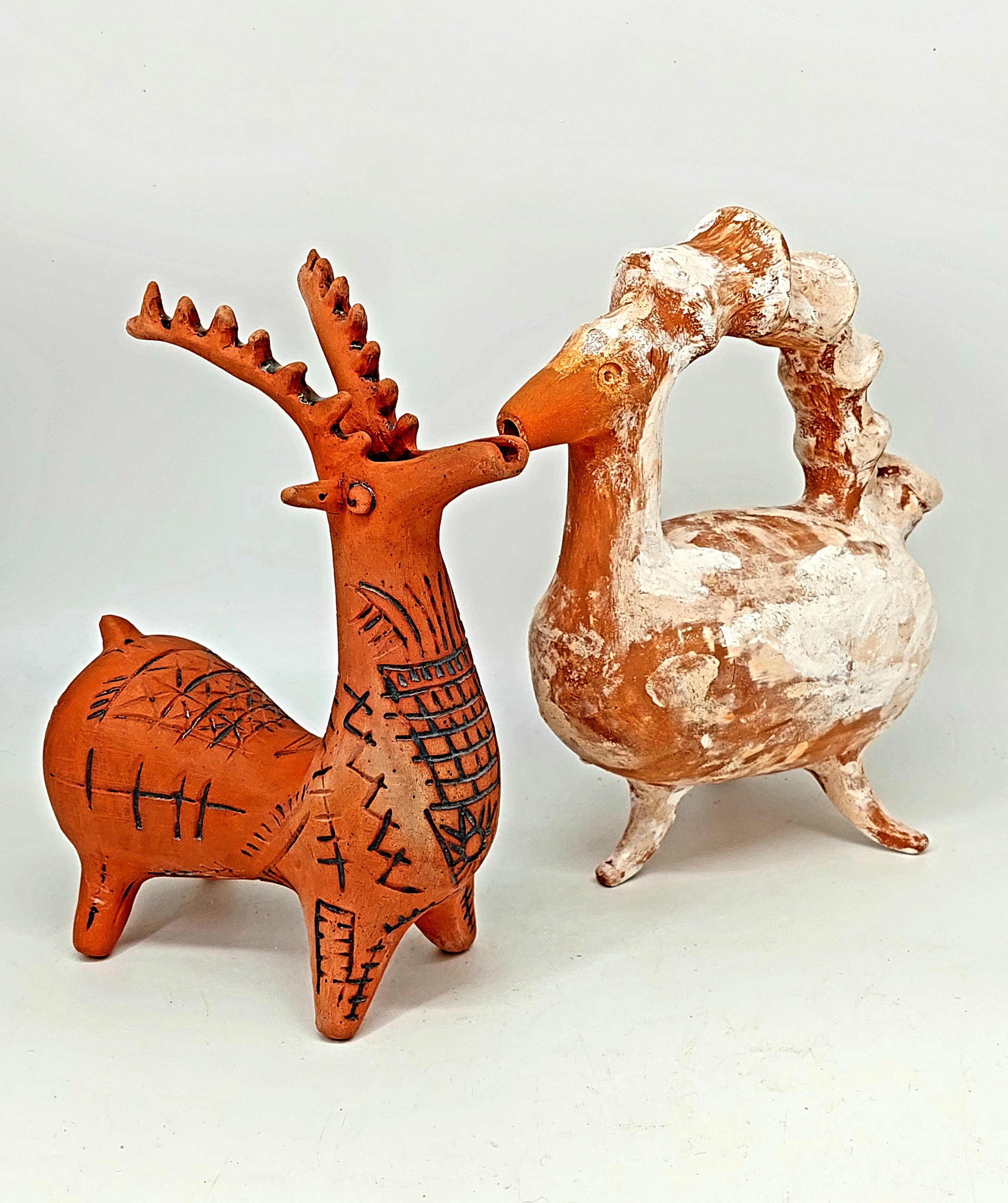 Олень из музея. Керамика с историей. Елена Рогалёва