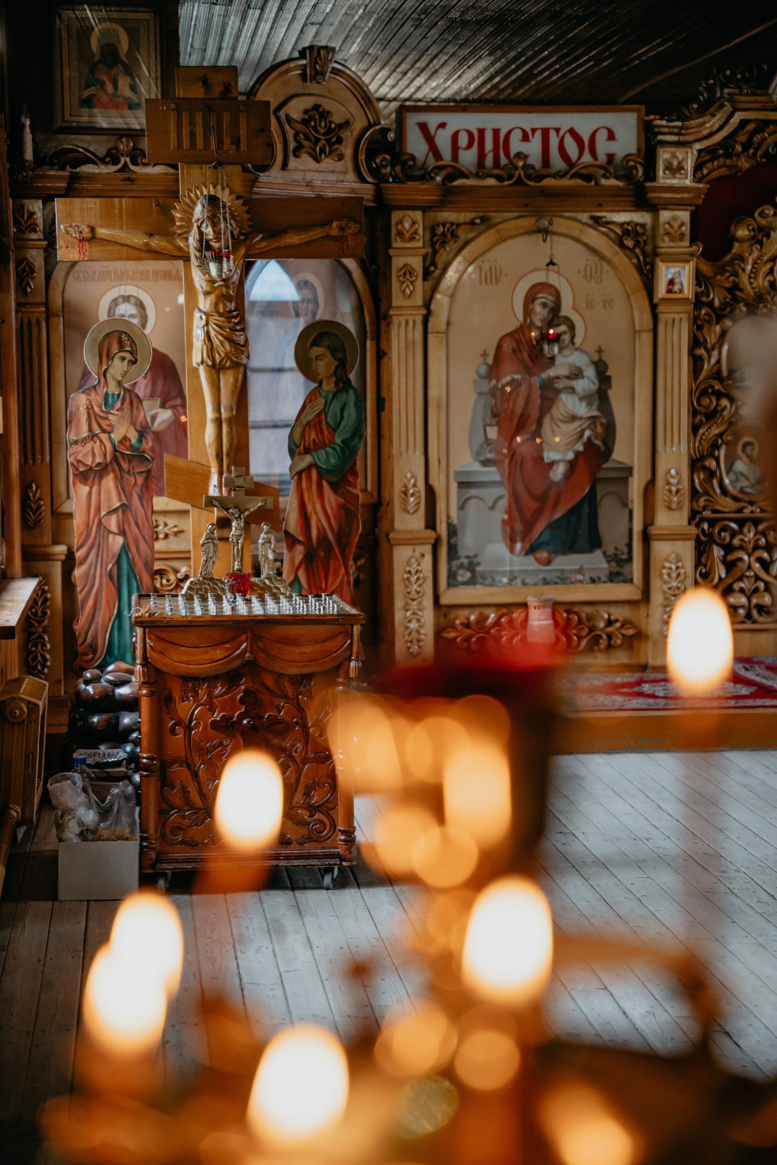 Таинство крещения, церковь Иконы Божией Матери Всех Скорбящих Радость