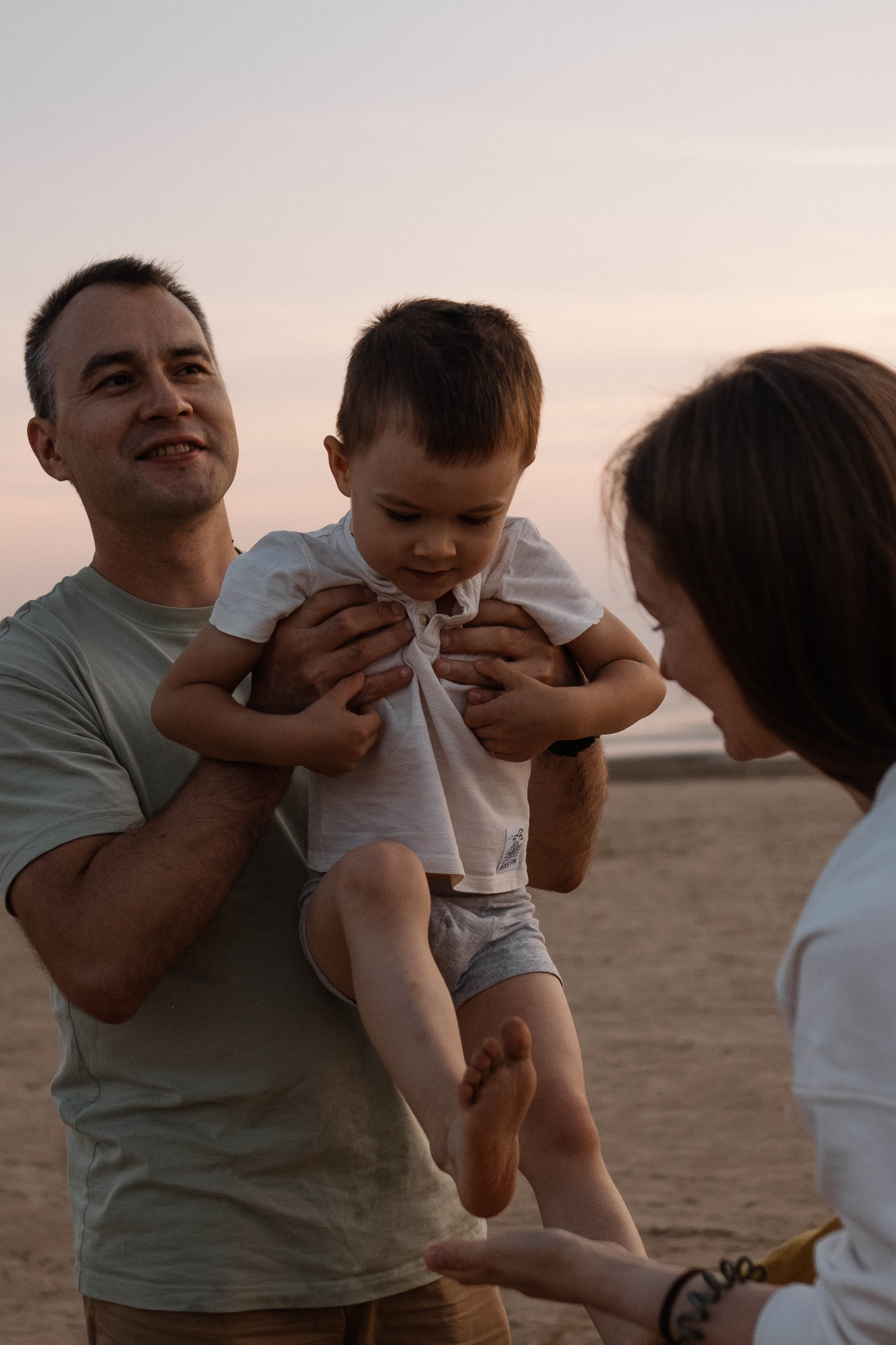 Закат на Заливе. Семейный фотограф в Санкт-Петербурге Дарья Косянчук
