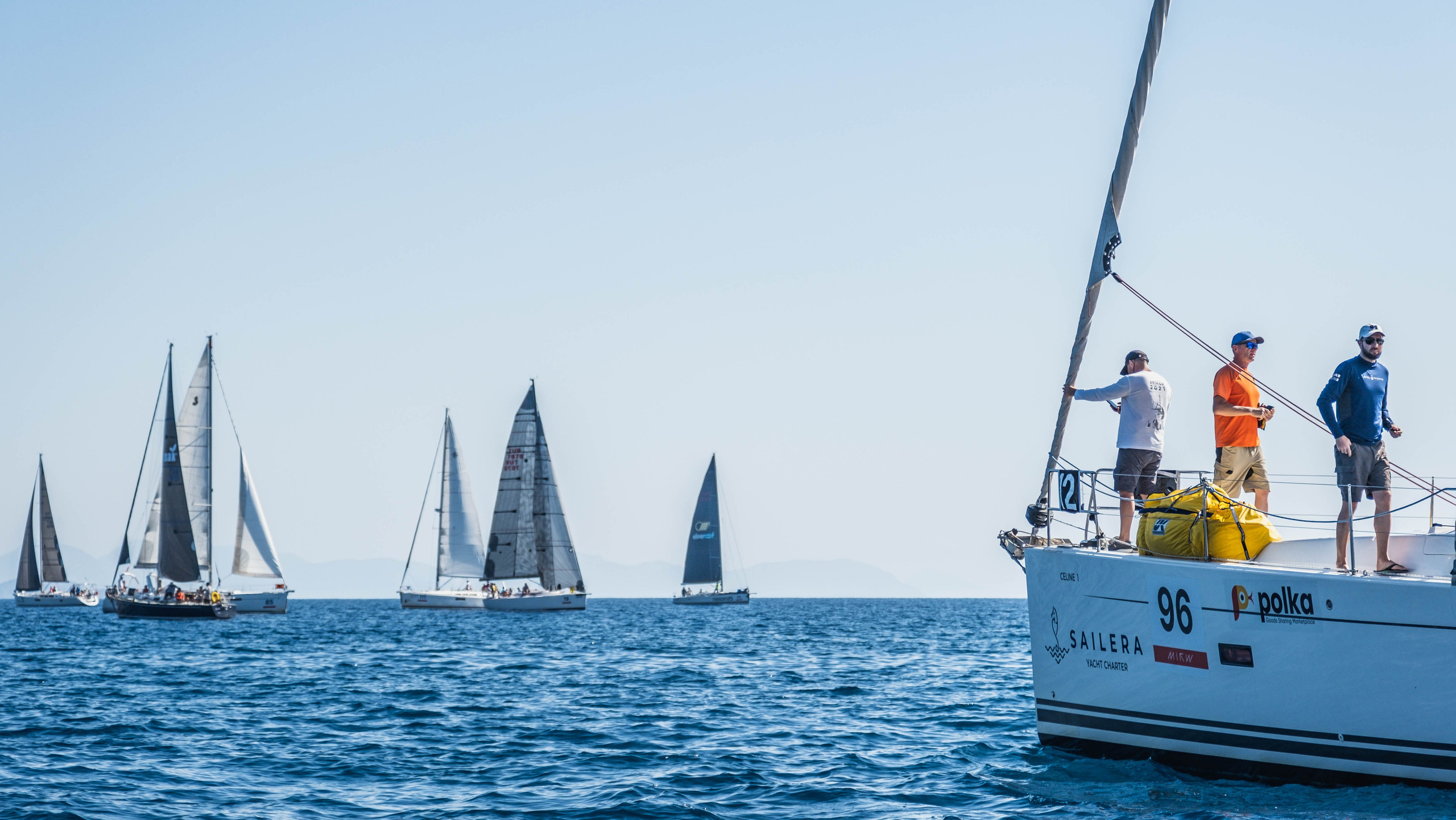 Sailing Regattas. Photographer Tatiana Kvasha
