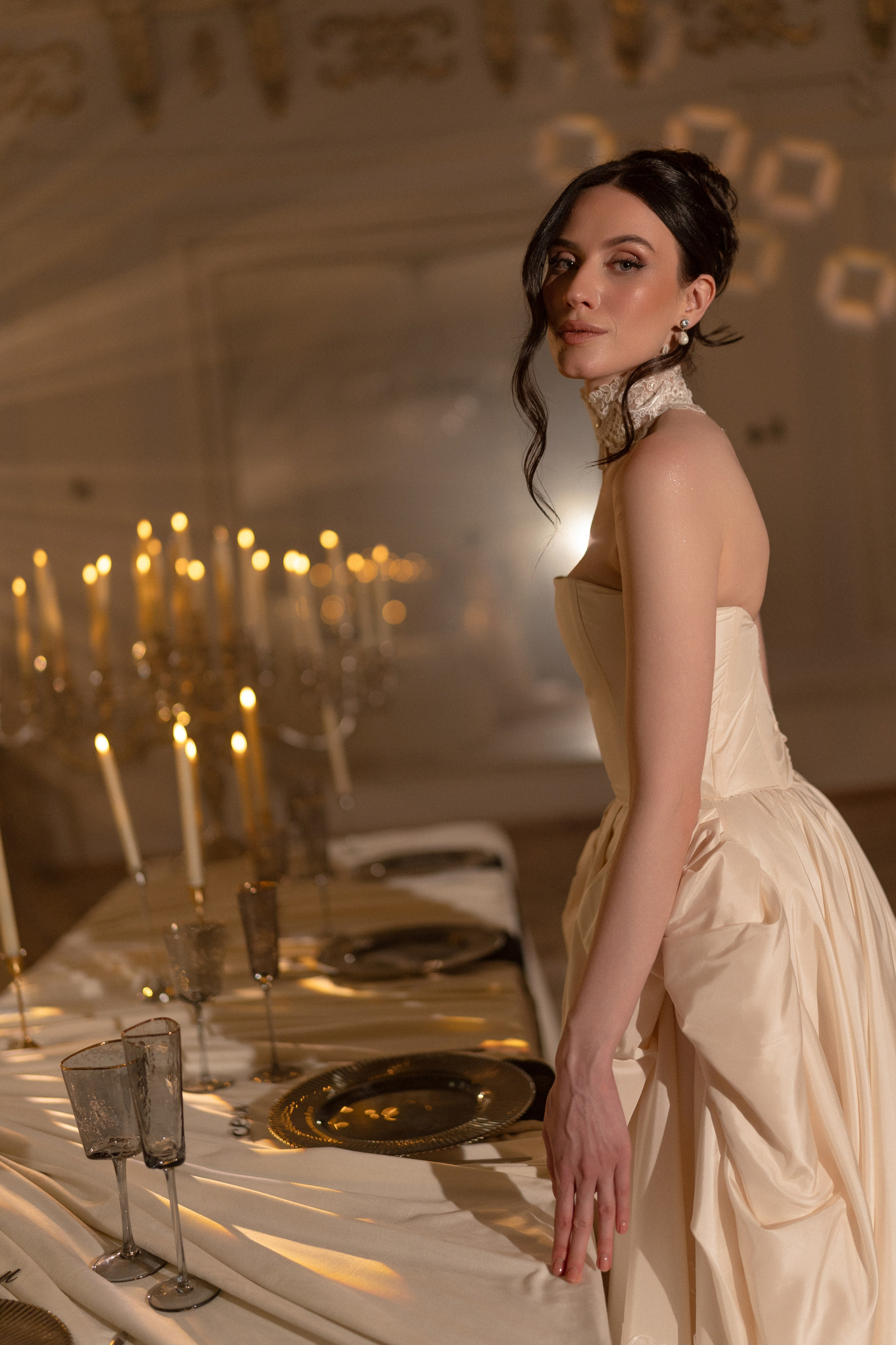 Ужин при свечах. Свадебный и репортажный фотограф Москва