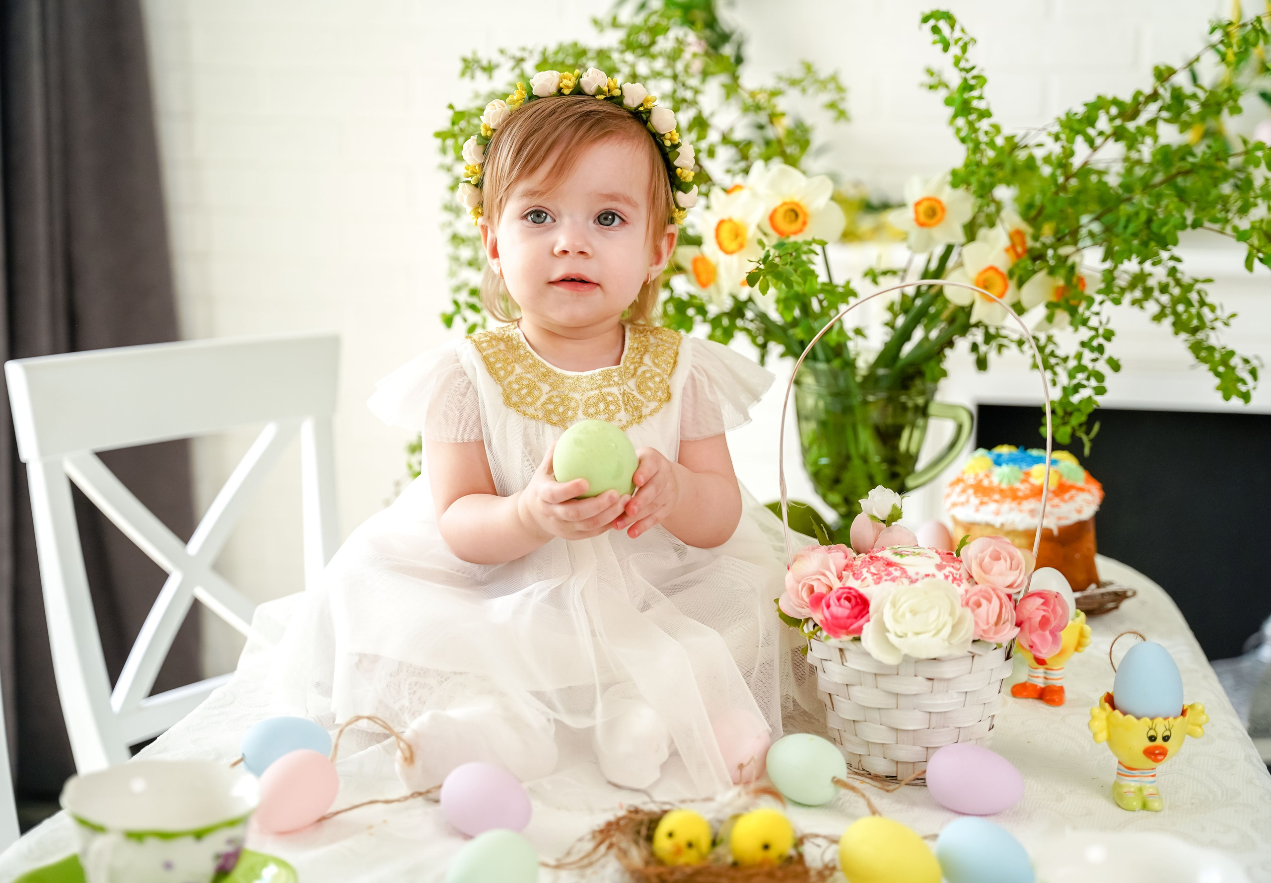 ПРОЕКТ «ПАСХАЛЬНЫЙ» С УТЯТАМИ. Фотограф в Ялте Инна Найден. Детский и семейный фотограф