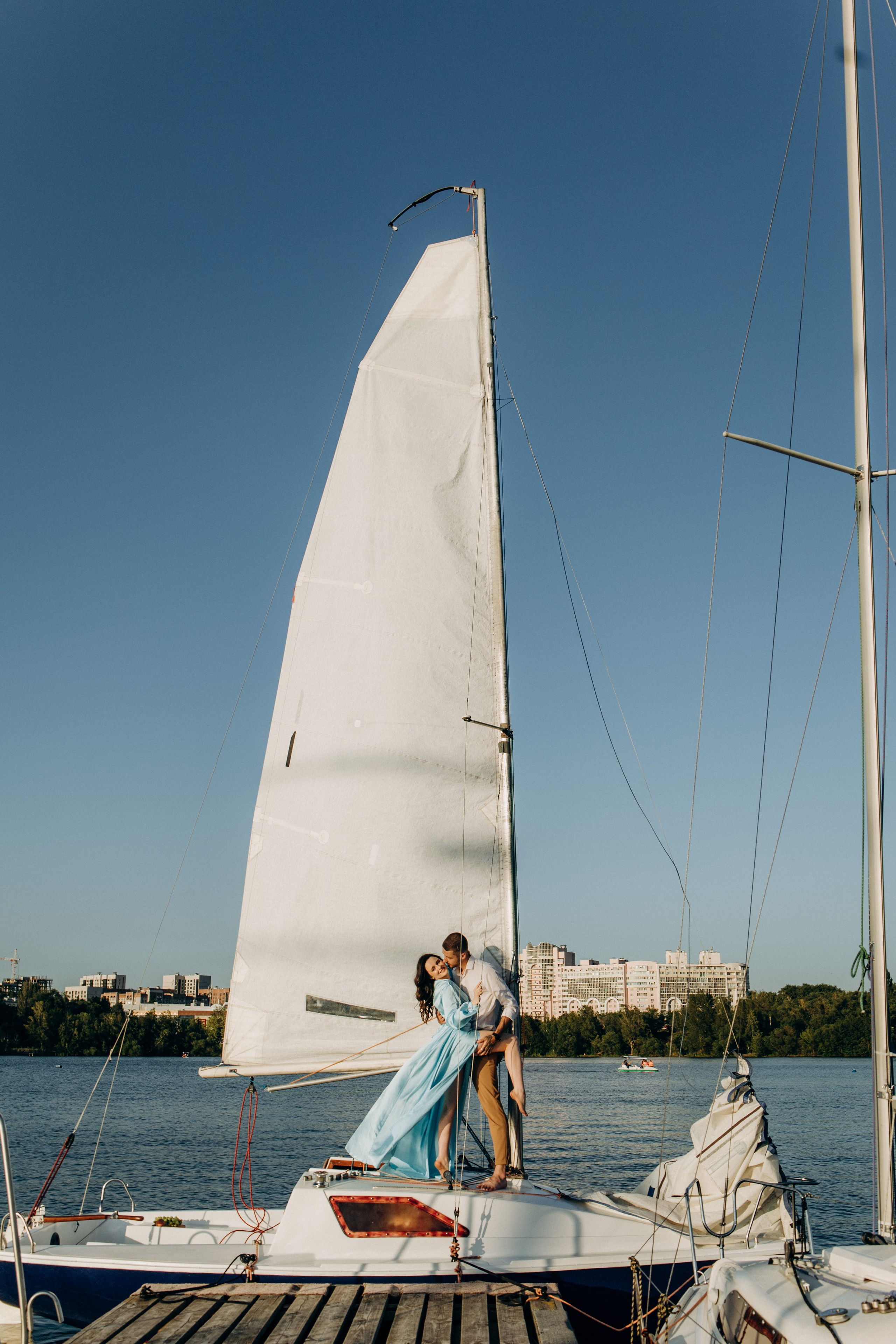 Катя, Максим, яхта. Портретный и семейный фотограф в Воронеже Ксения Ремизова