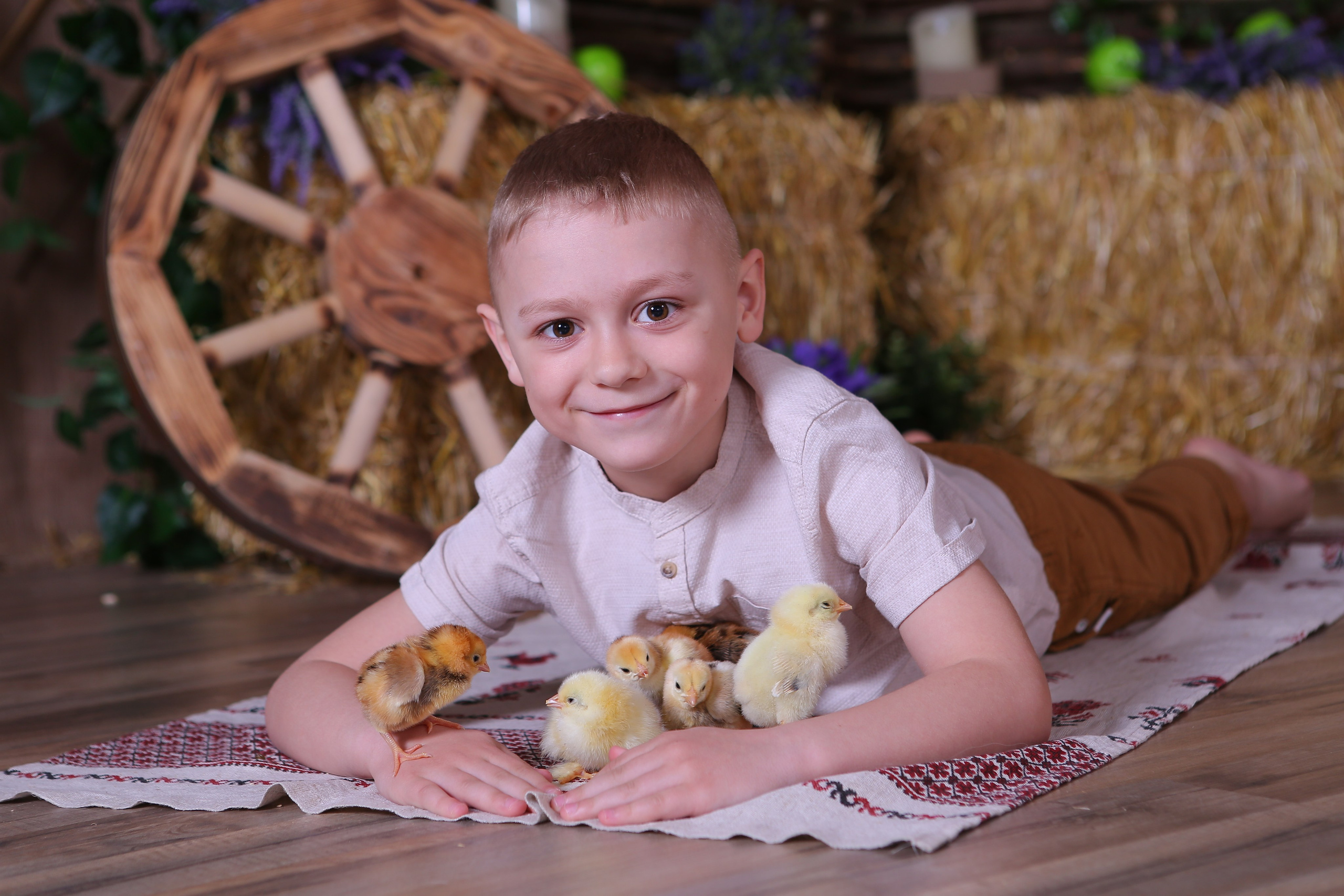 Студия с животными и без. Детский и семейный фотограф Москва и область