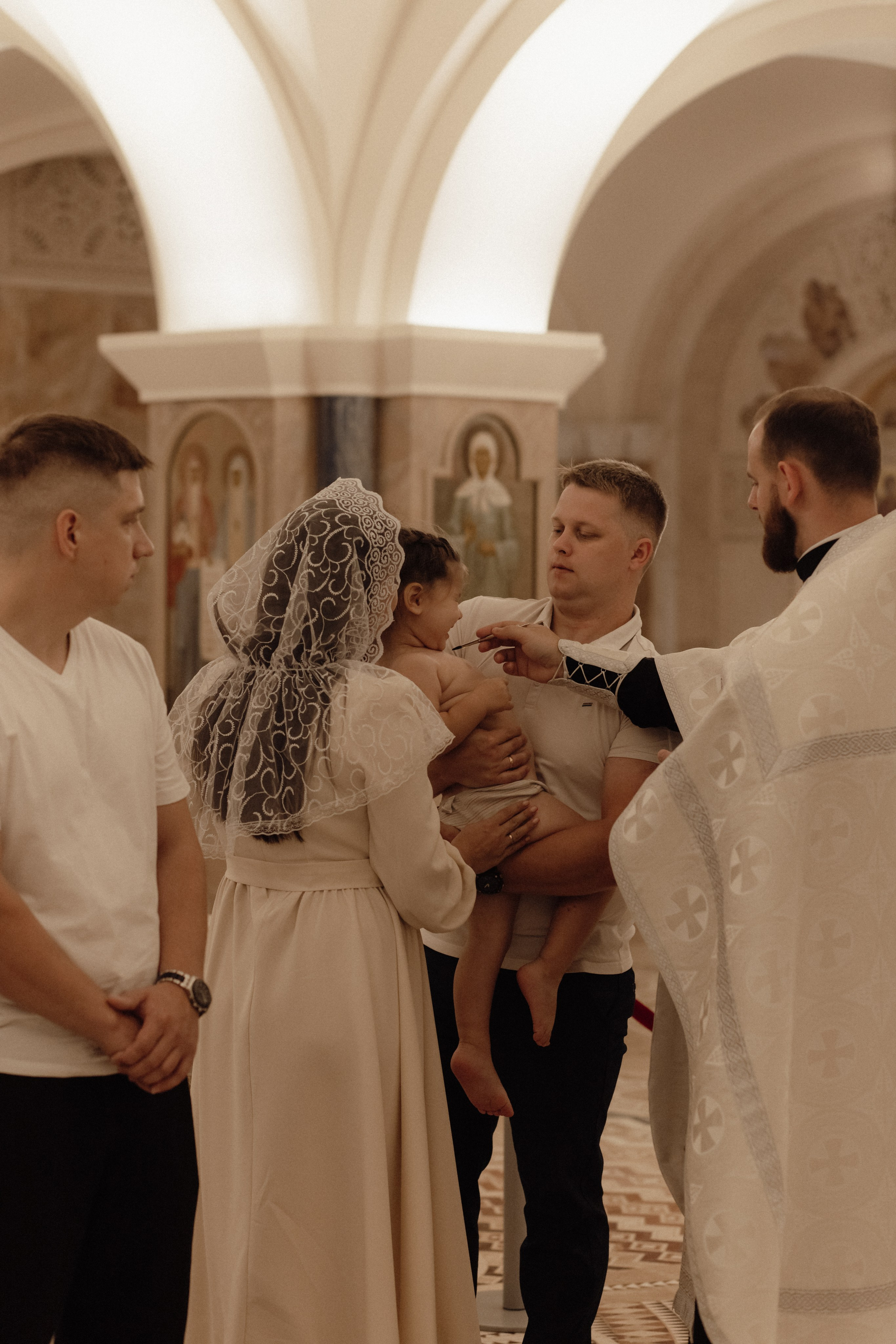 Крещение Киры. Семейный и свадебный фотограф в Челябинске Мария Леонтьева