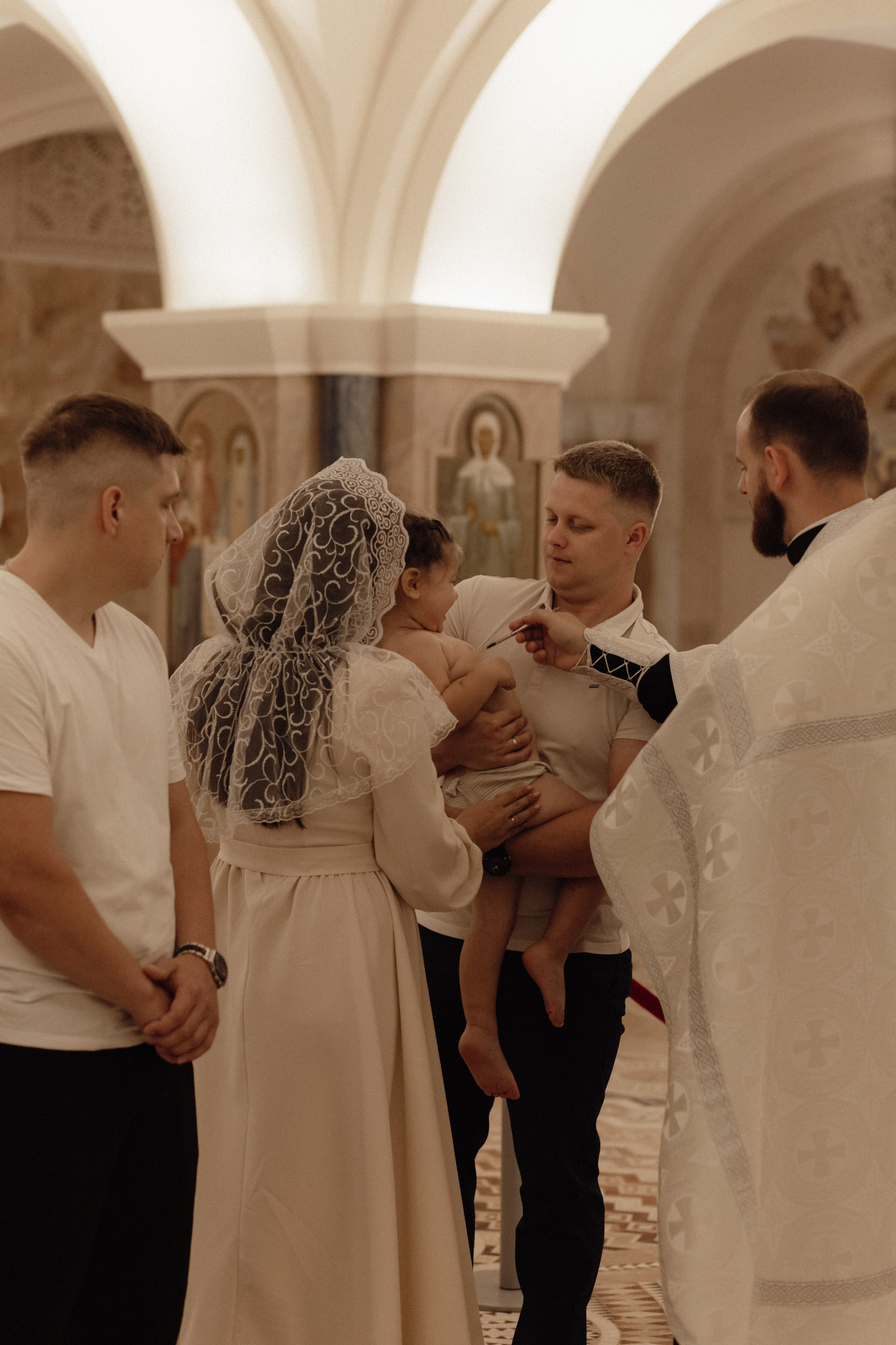 Крещение Киры. Семейный и свадебный фотограф в Челябинске Мария Леонтьева