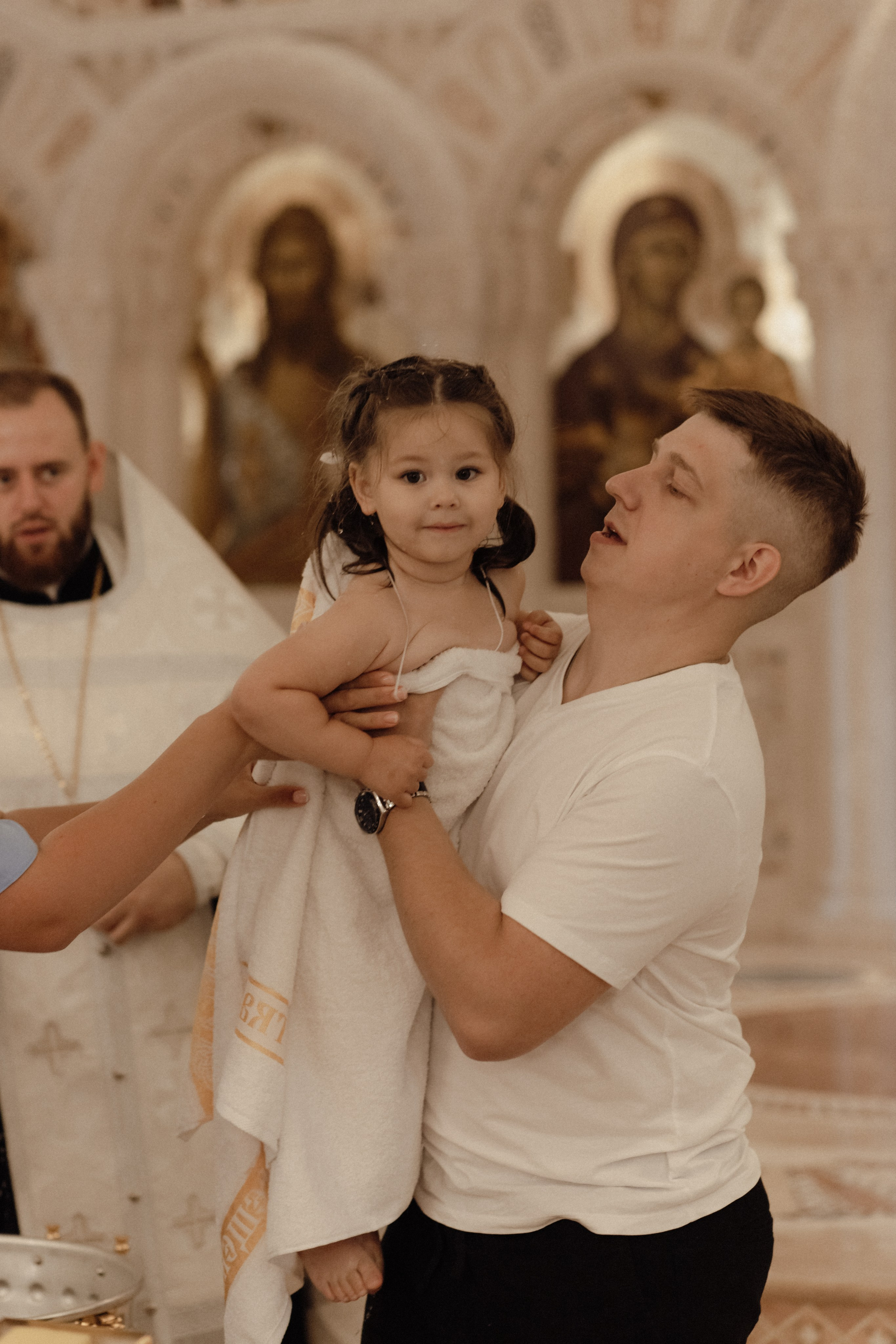 Крещение Киры. Семейный и свадебный фотограф в Челябинске Мария Леонтьева