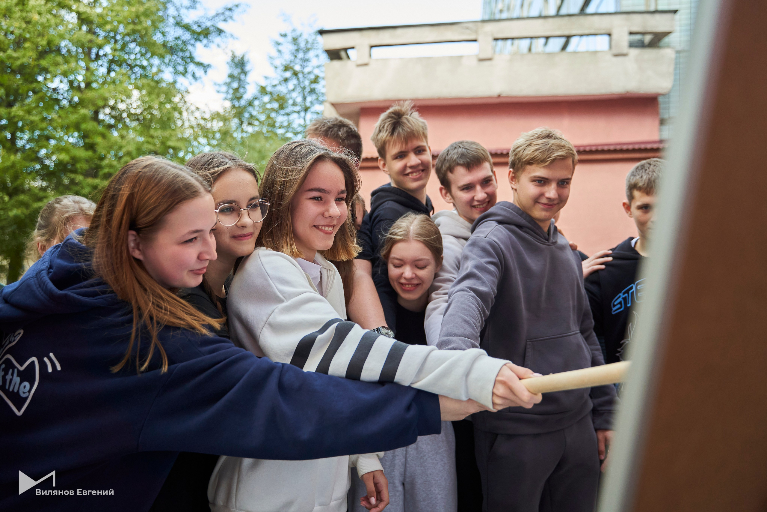 Мероприятие «Веревка» для первокурсников ННГАСУ. Репортажный фотограф Вилянов Евгений. Нижний Новгород