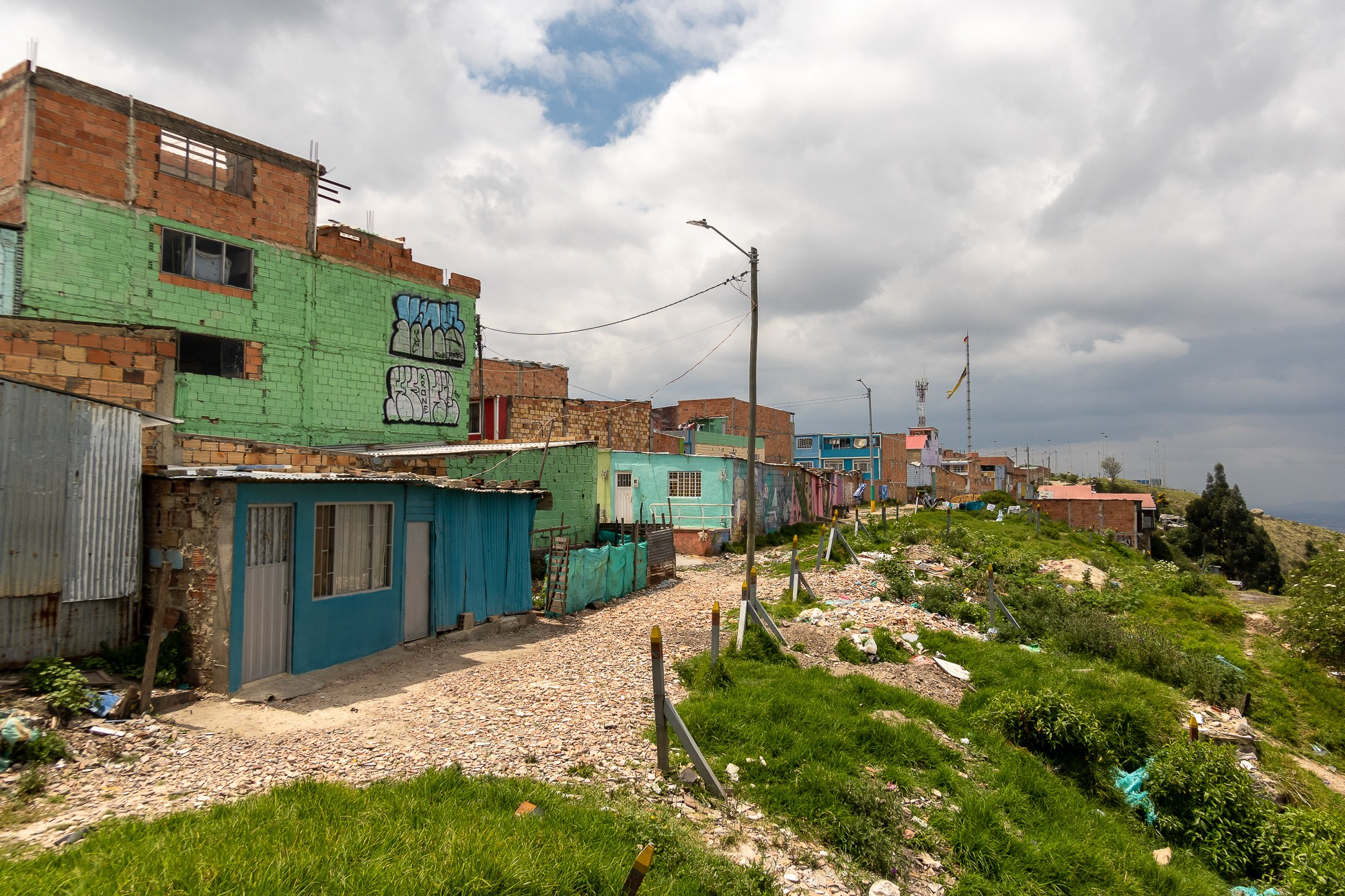 Богота, столица Колумбии. Bogotá, the capital of Colombia. Фотограф Алексей Скоробогатько