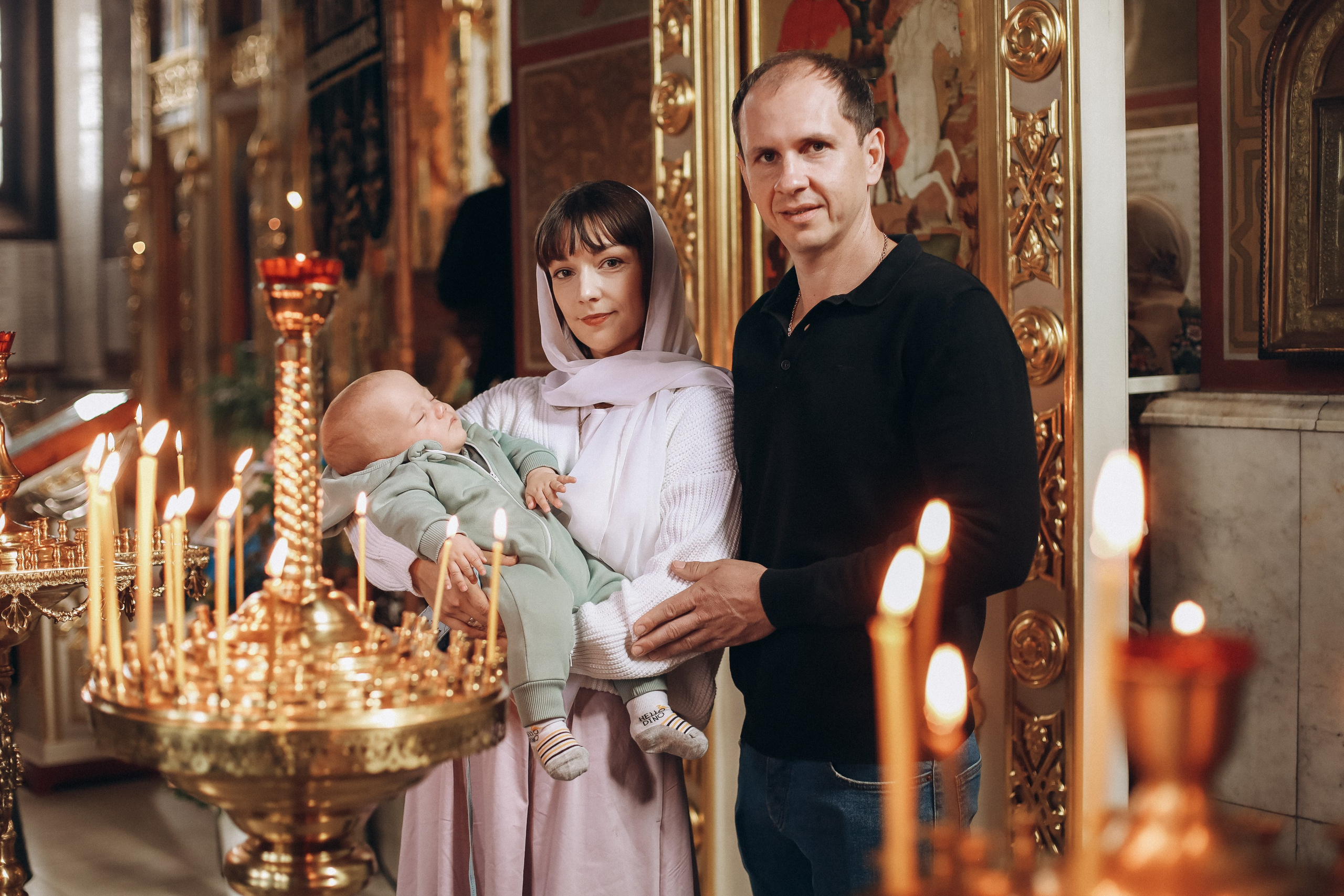 Таинство Крещения. Свадебный и семейный фотограф Захарова Юлия