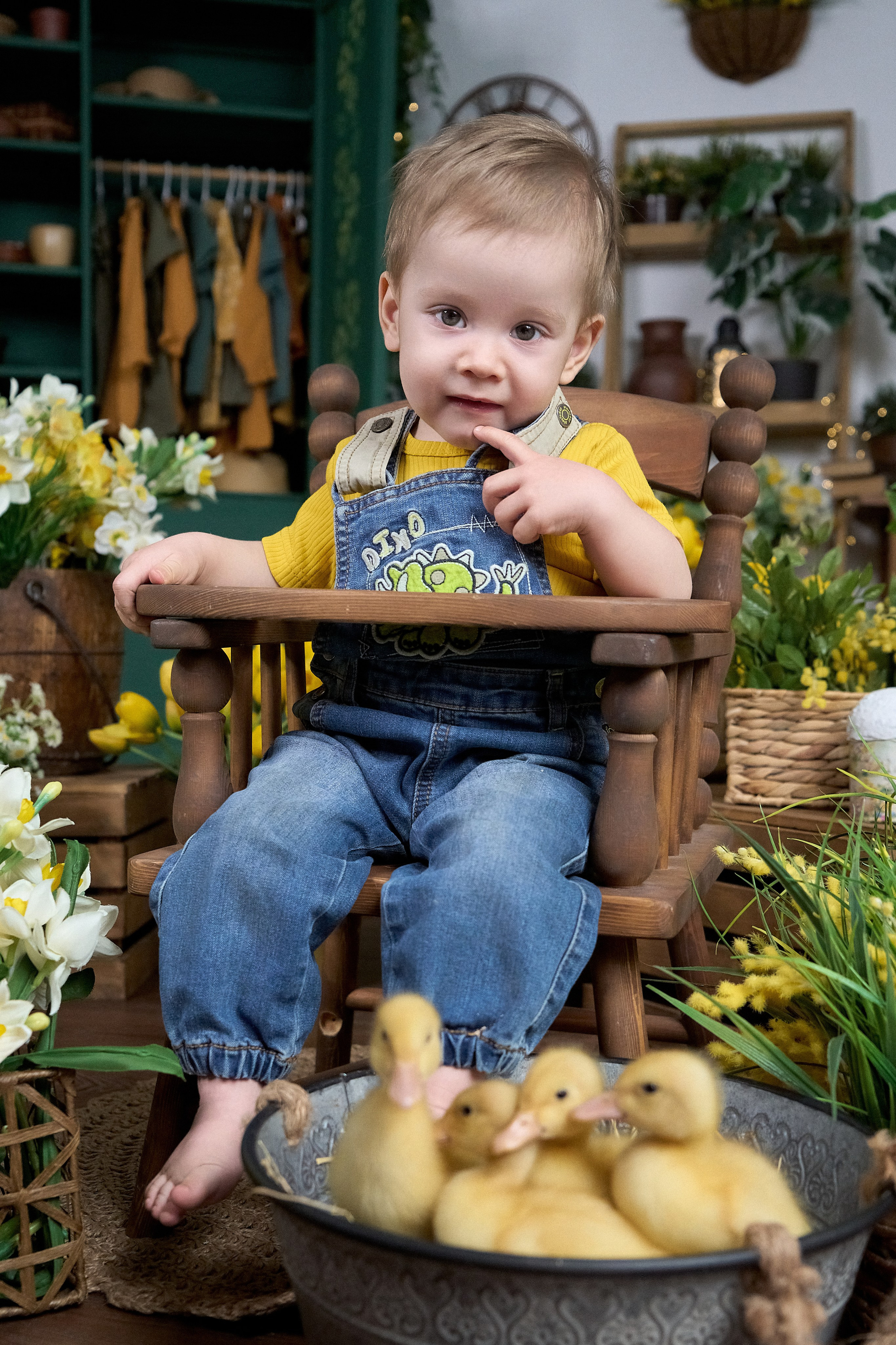 Пасхальная фотосессия с животными в&nbsp;студии «Антураж» Краснодар