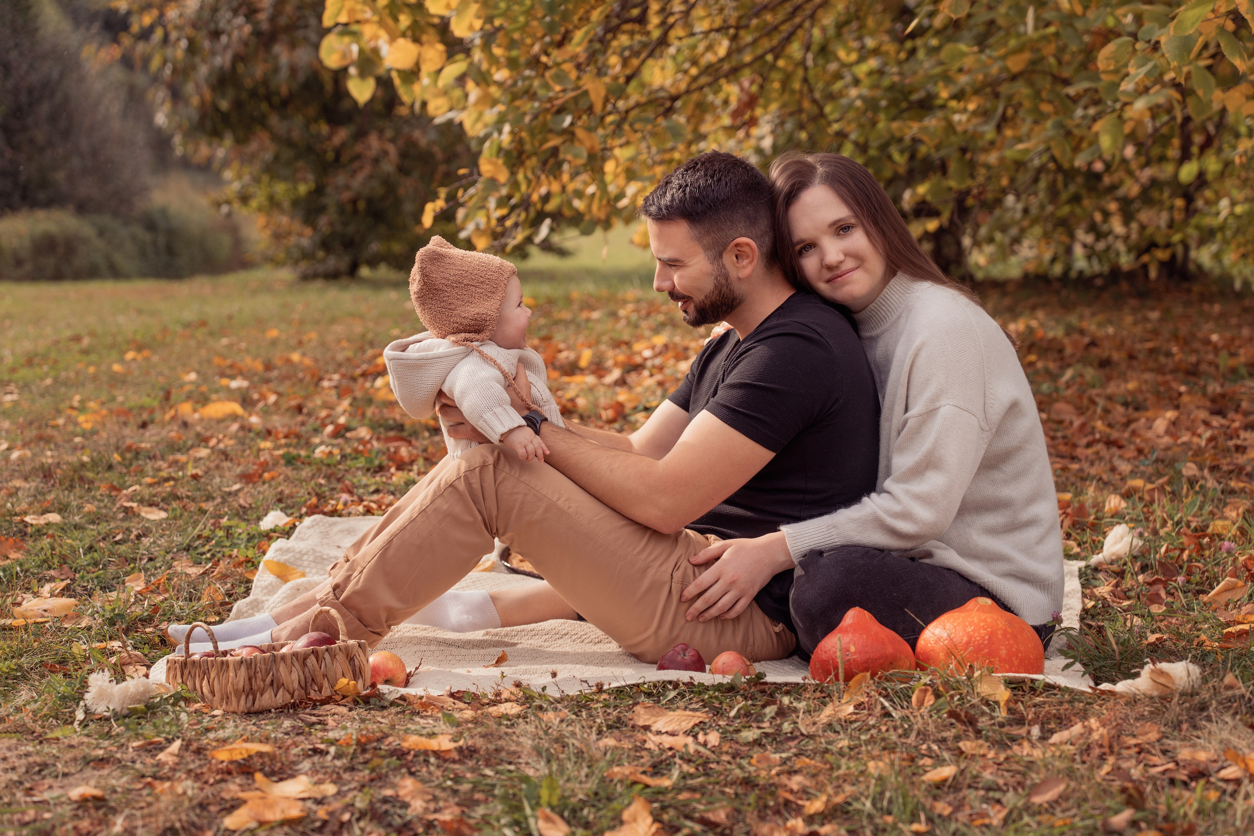 Семейная осенняя съемка в Коломенском. Фотограф Ольга Чувалдина Москва