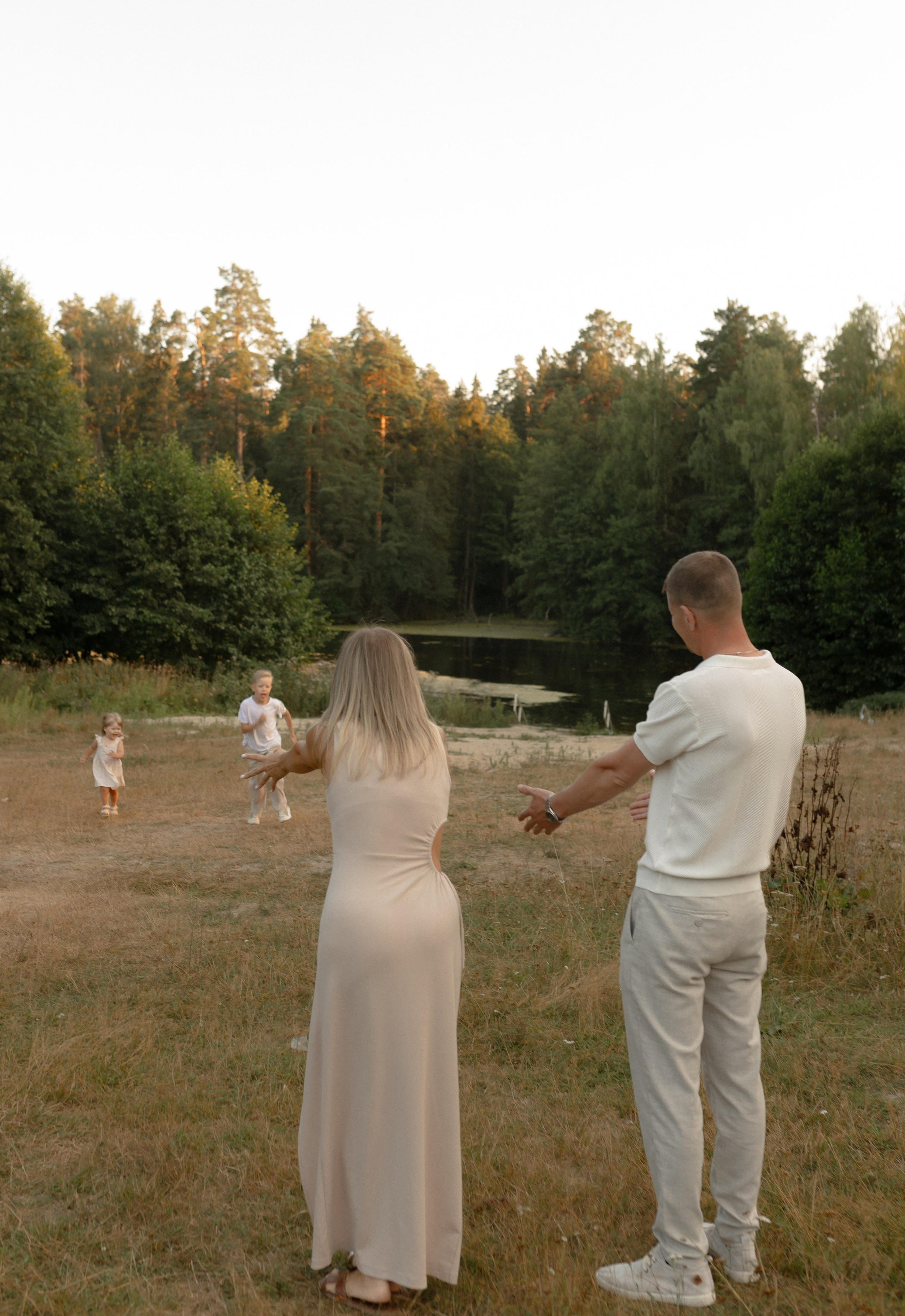 Алексей, Мария, Ваня и Варя. Фотограф Татьяна Семенова