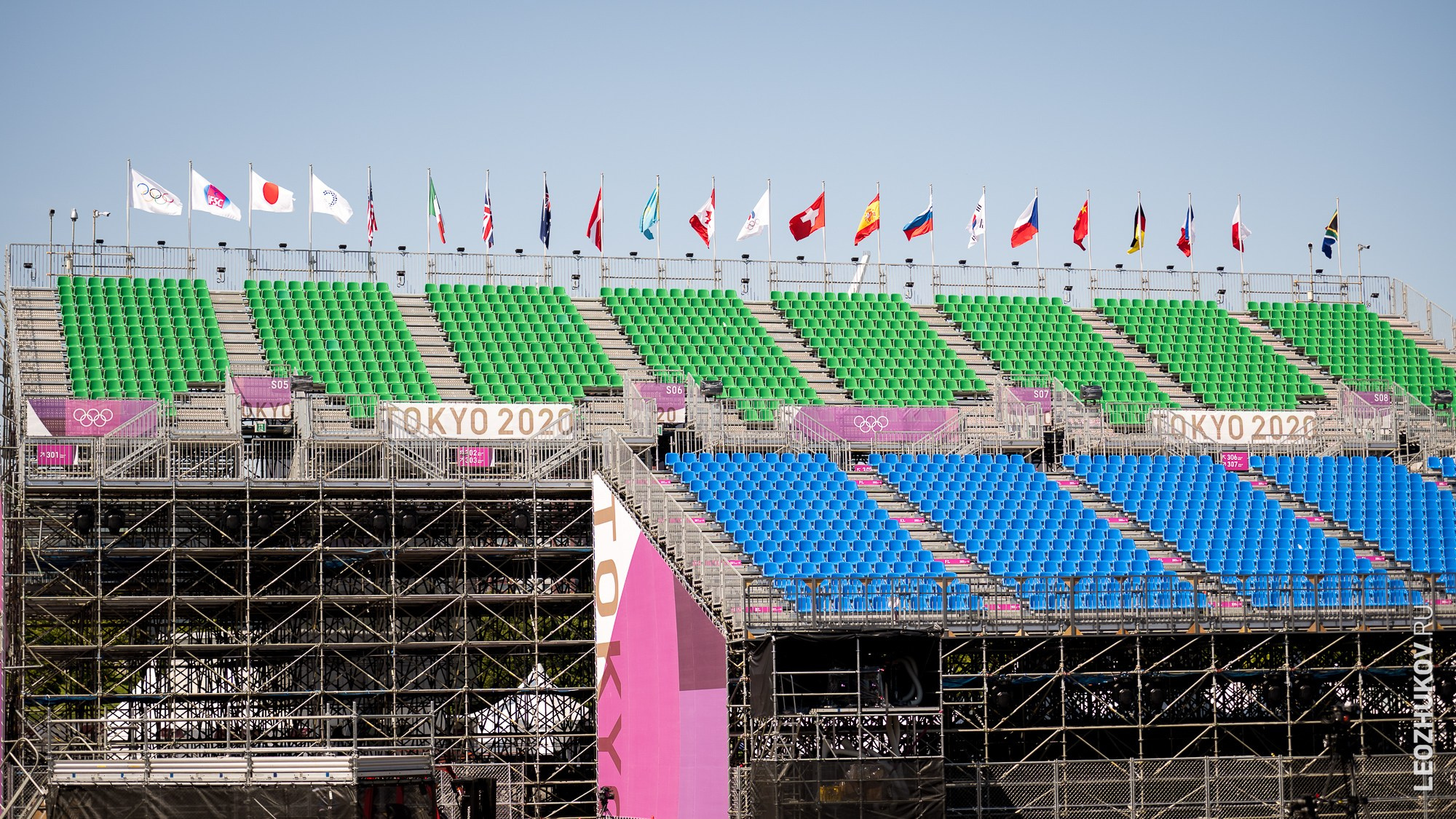 Tokyo-2020 Olympic games. Sports photographer Leonid Zhukov