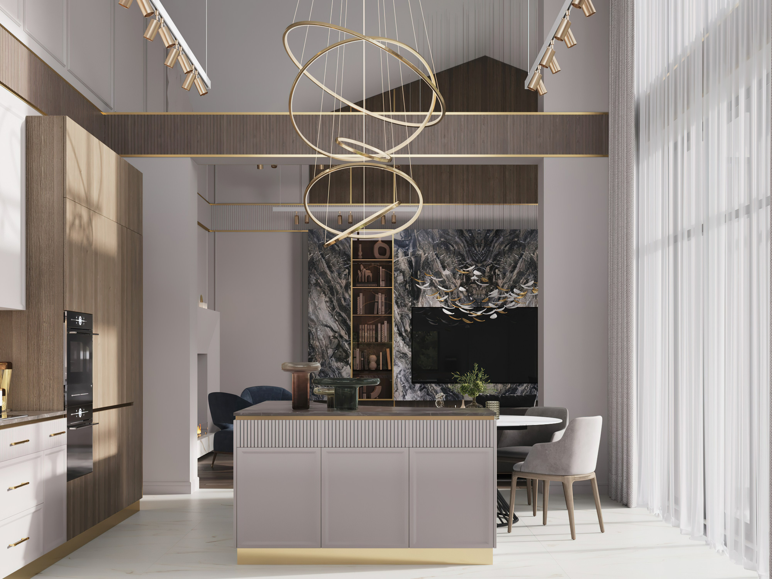 House 230 sq m. Профессиональный дизайнер интерьера