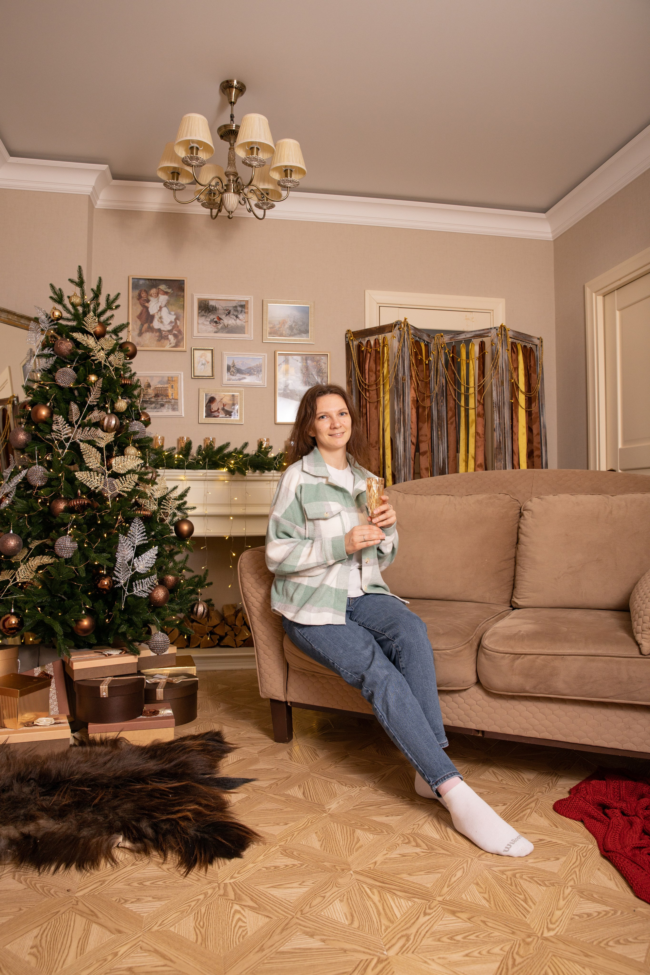 Первые новогодние для Натали. Фотограф в Железнодорожном и Балашихе