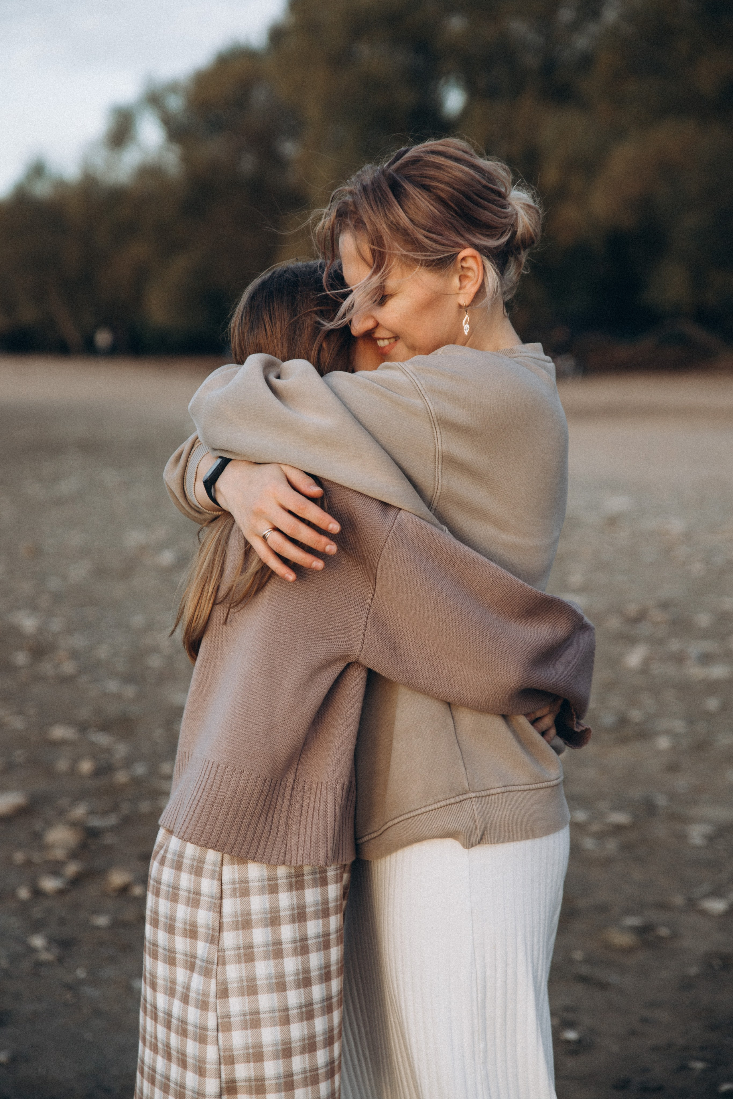 Большая семья на маленьком море. Репортажный и детский фотограф в Минске