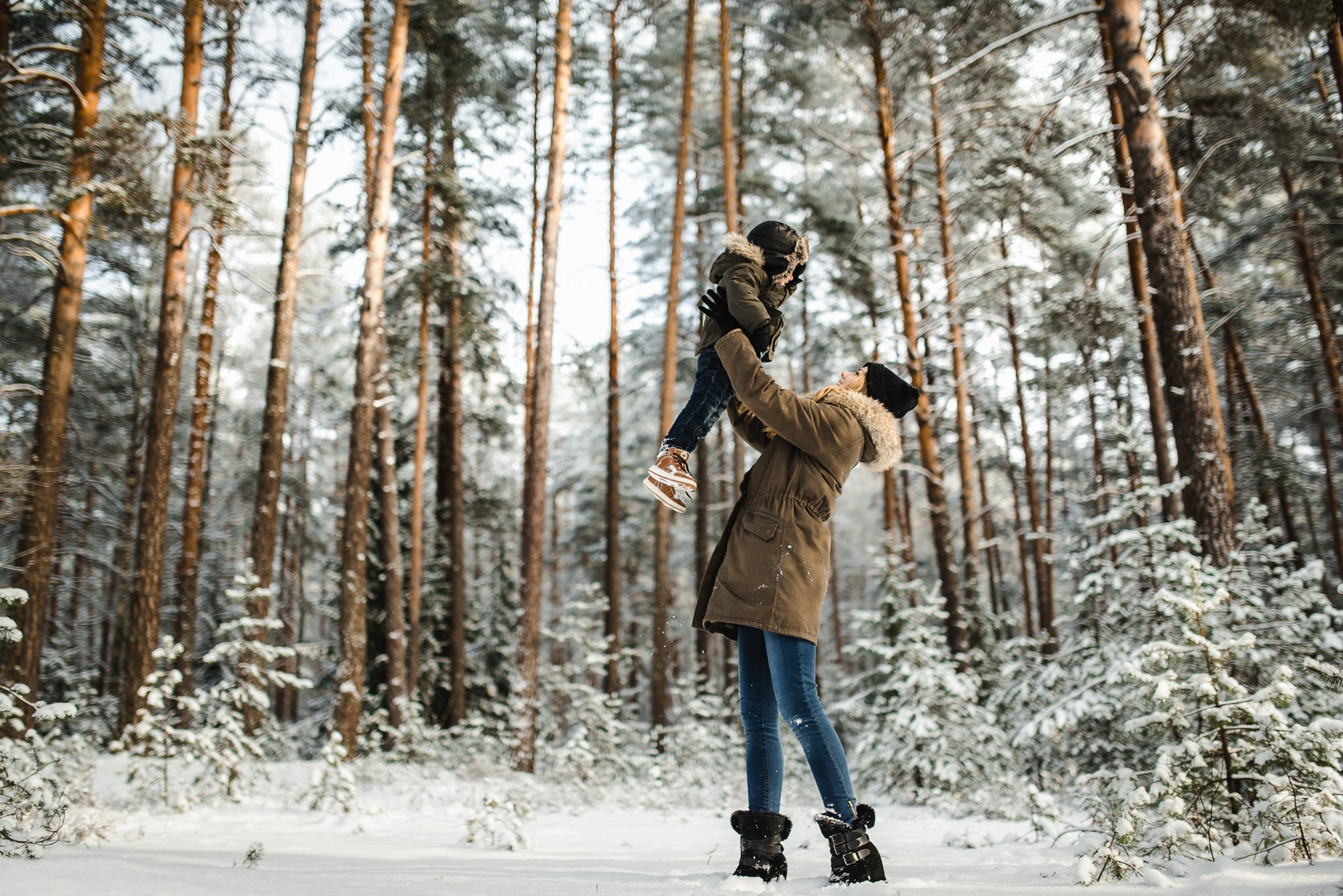 «Зимняя сказка». Свадебный и семейный фотограф в Минске Алексей Пузиков