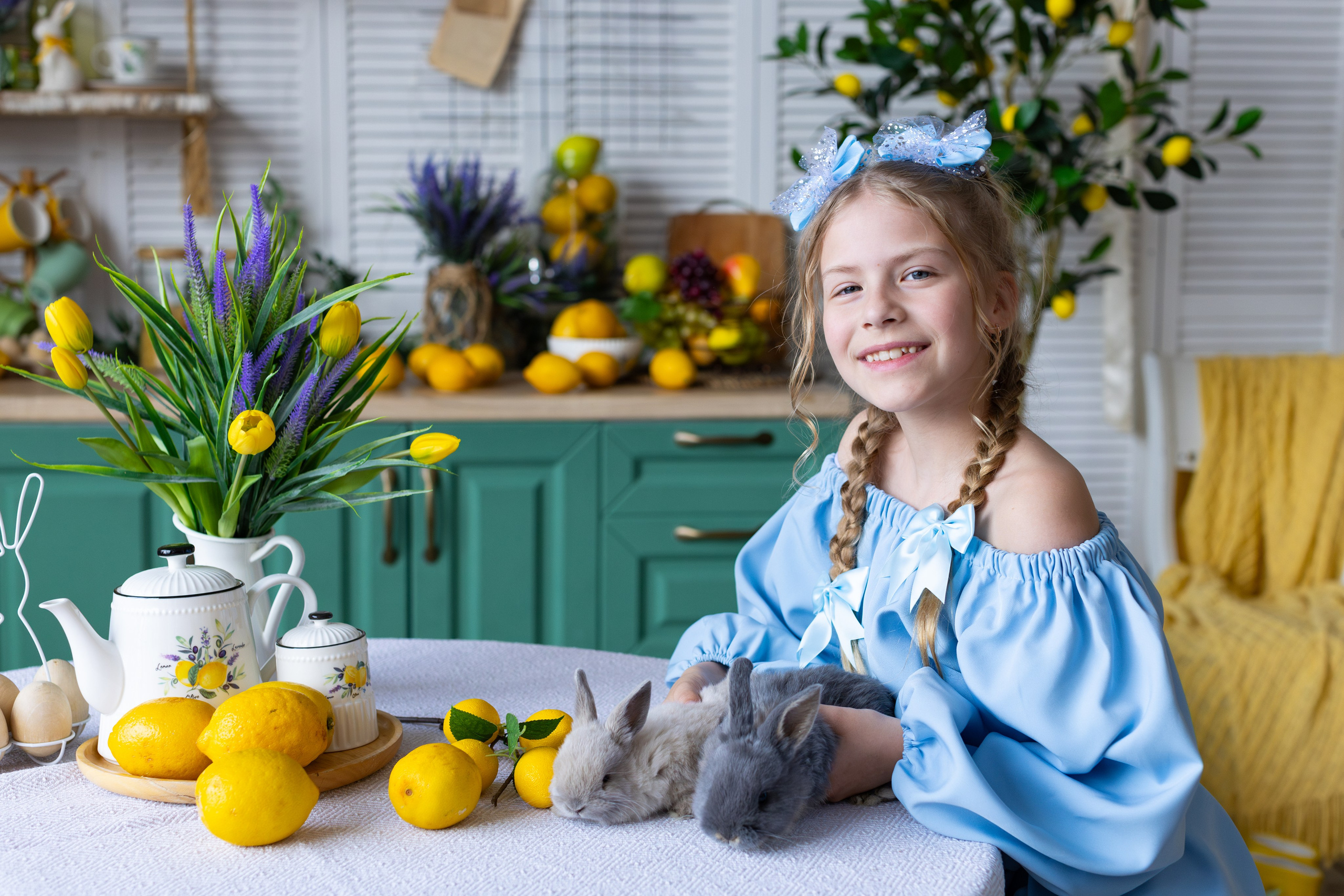Фотосесии с Утятами и Кроликами (Пасхальные Фотосессии). Семейный и Детский фотограф в Москва Скворцова Татьяна