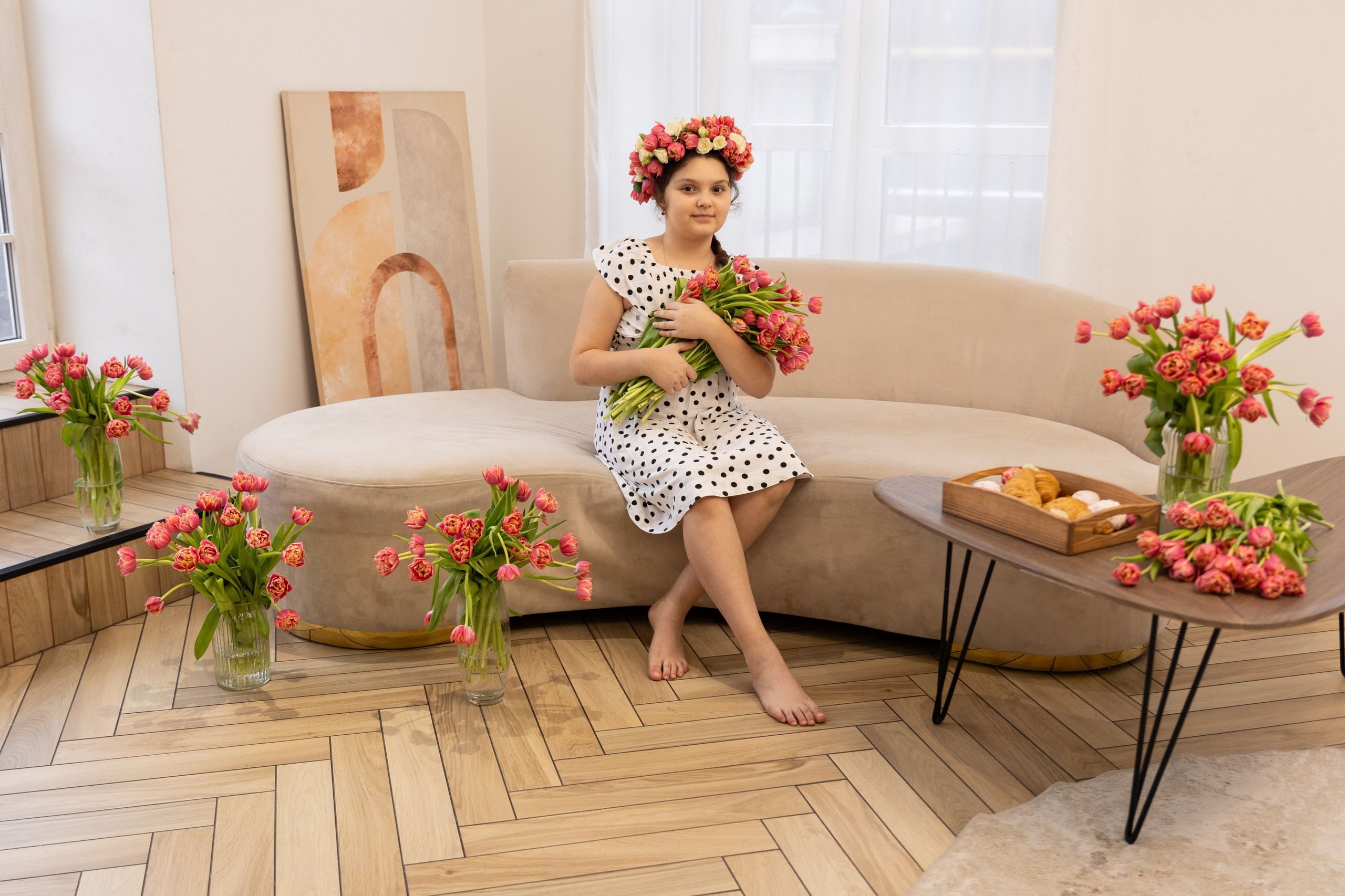 Фотосессии с тюльпанами. Семейный и свадебный фотограф в Санкт-Петербурге Татьяна Швыкова