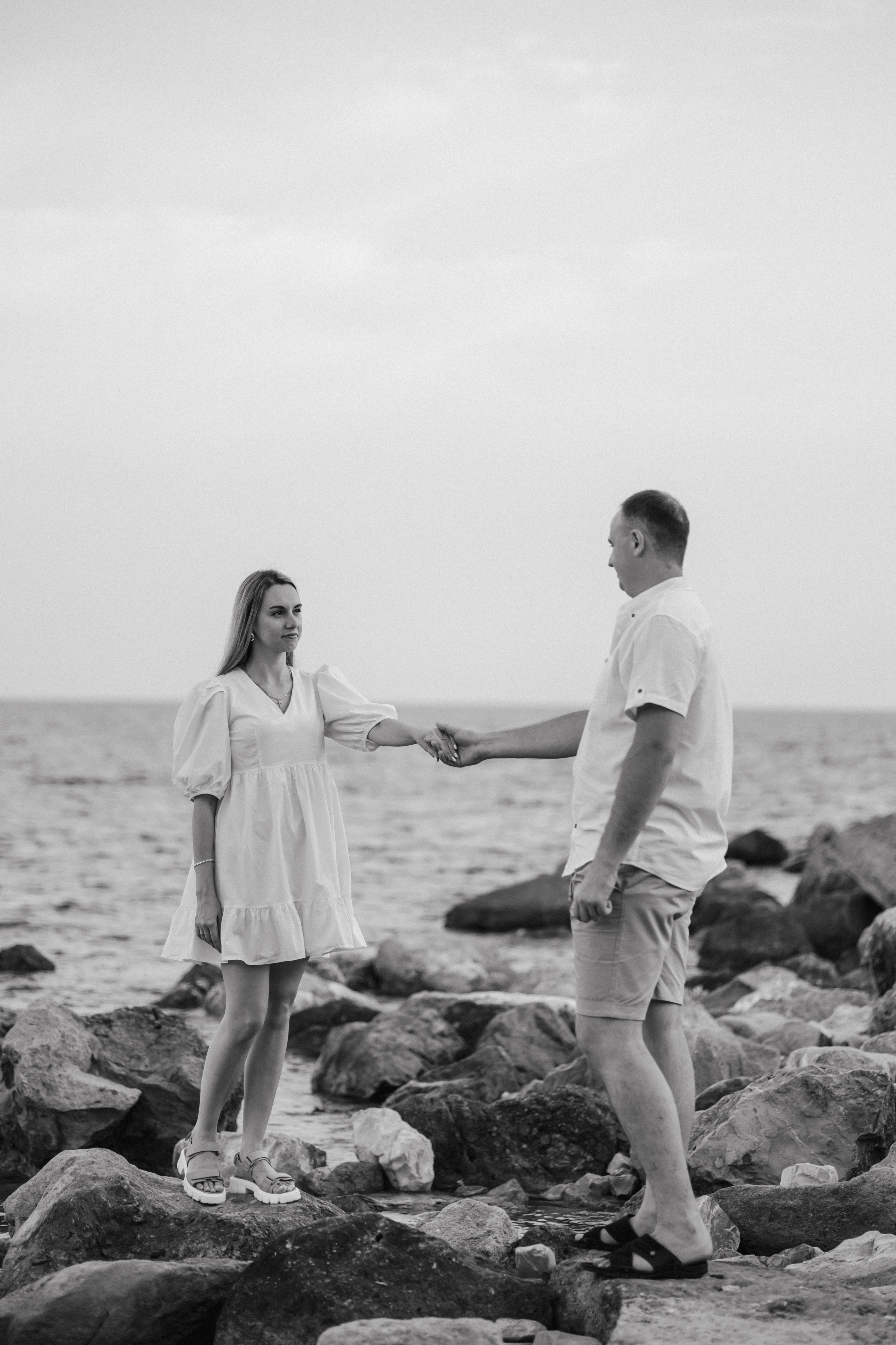 Лавстори на берегу моря. Семейный и портретный фотограф в Геленджике Любовь Бодрова