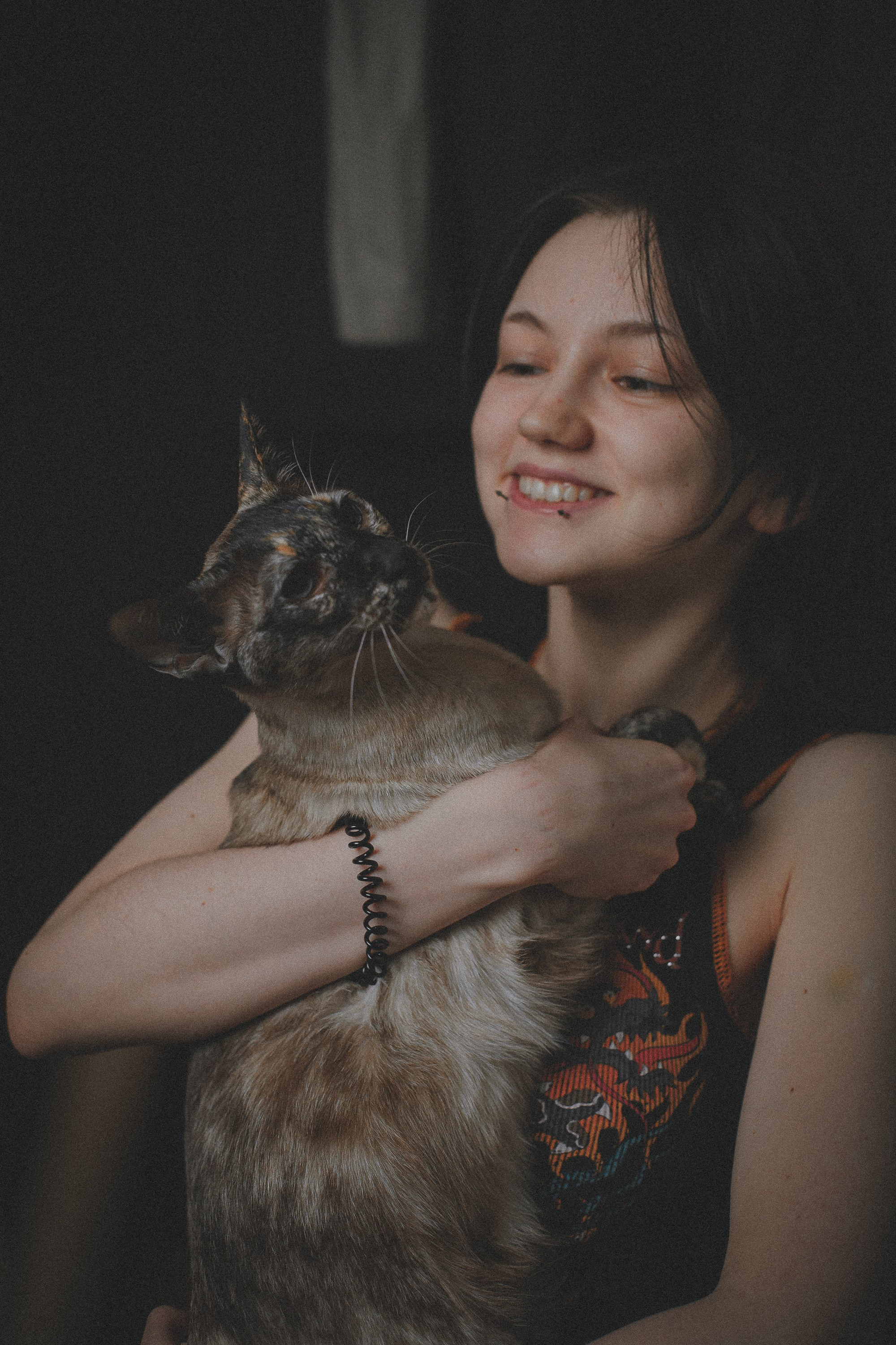 Алёна и Ася. Домашняя студия. RawCat. Портретная фотография Екатеринбург