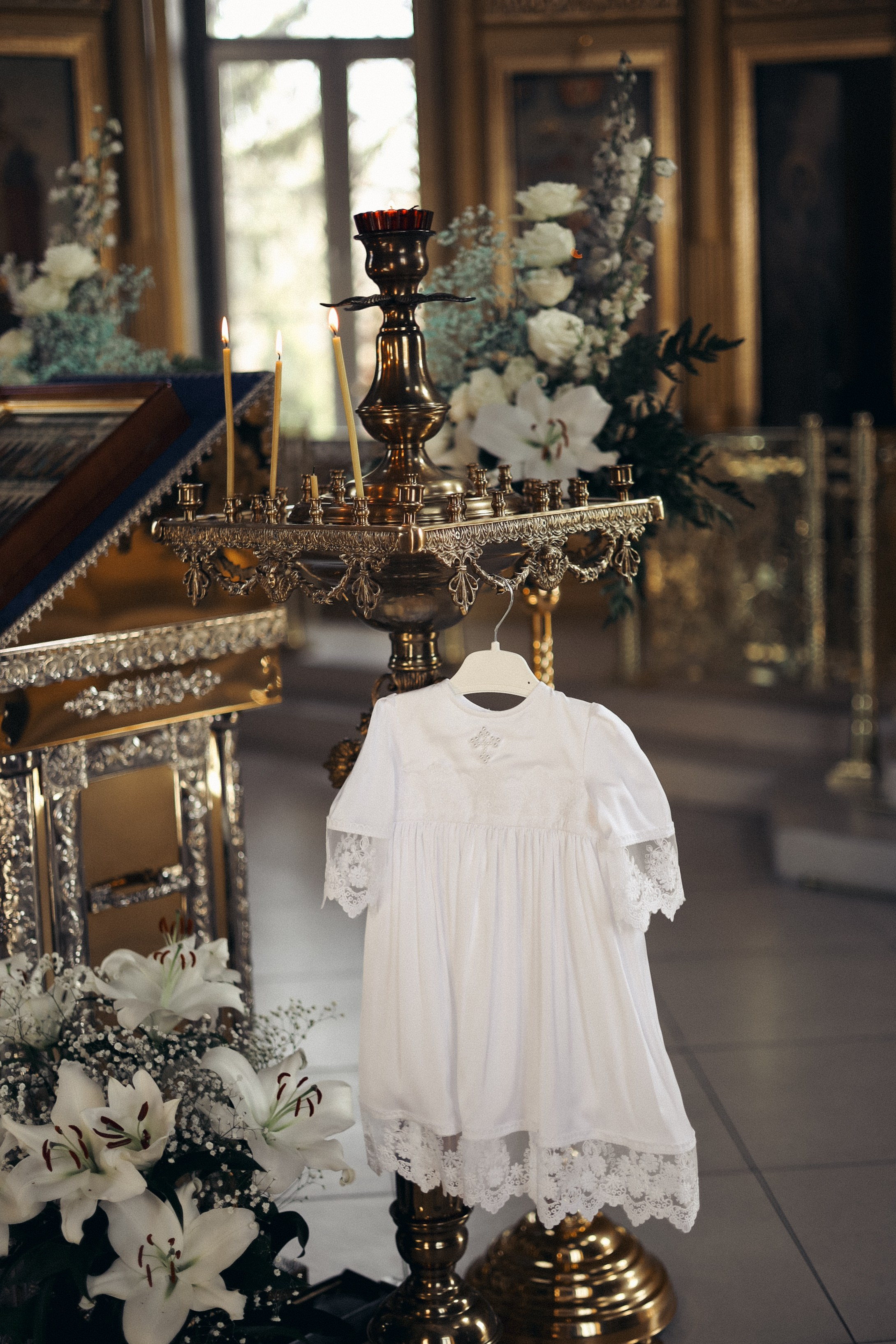 Крещение Агаты. Фотограф Мария Лаенко