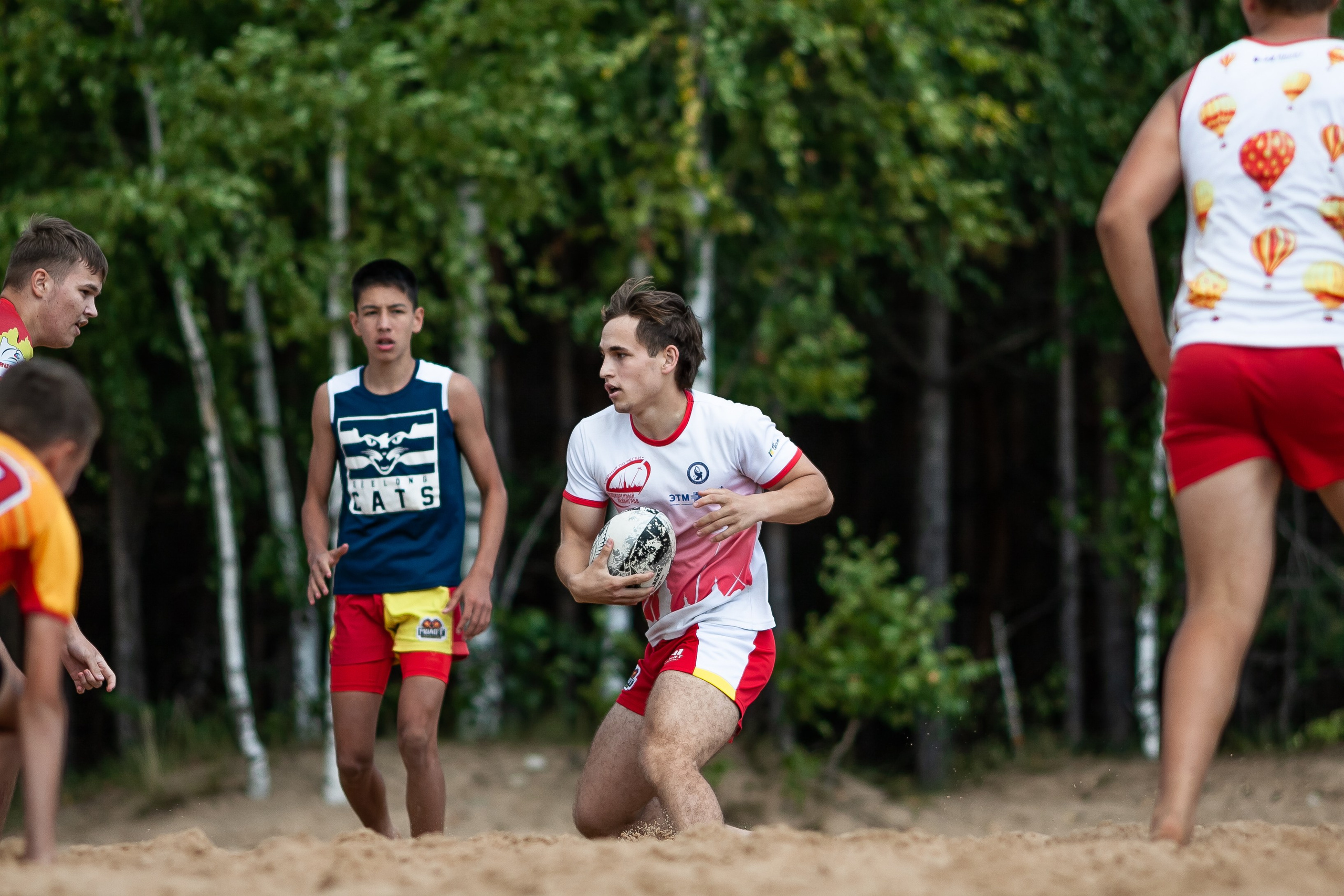 «Кубок «Молота» по пляжному Регби. Фотография